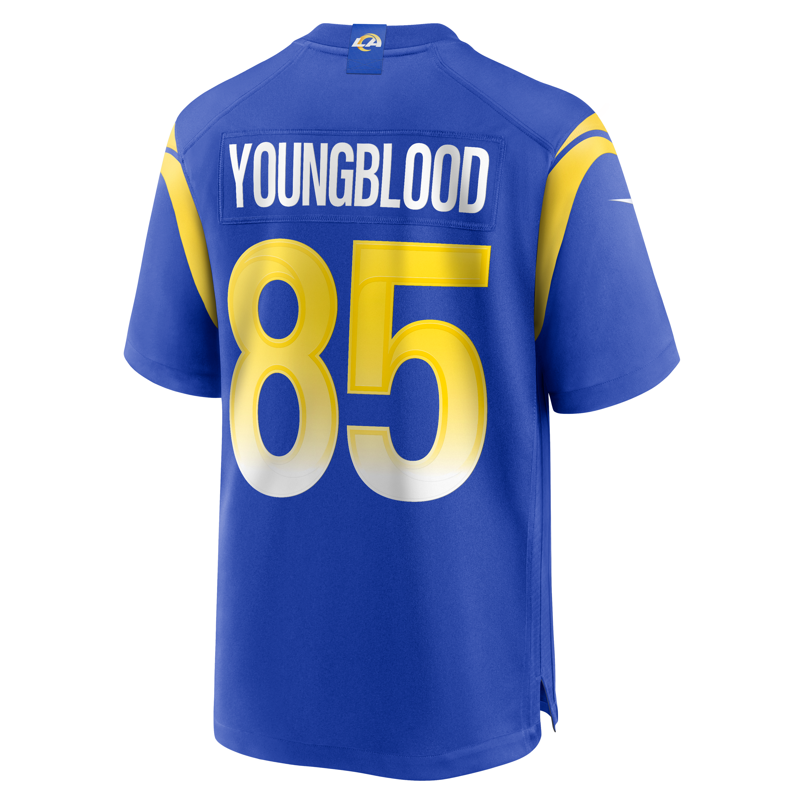 Jack Youngblood Retired Los Angeles Rams Player Jersey Royal NFL Football Fan Wear Jack Youngblood Retired