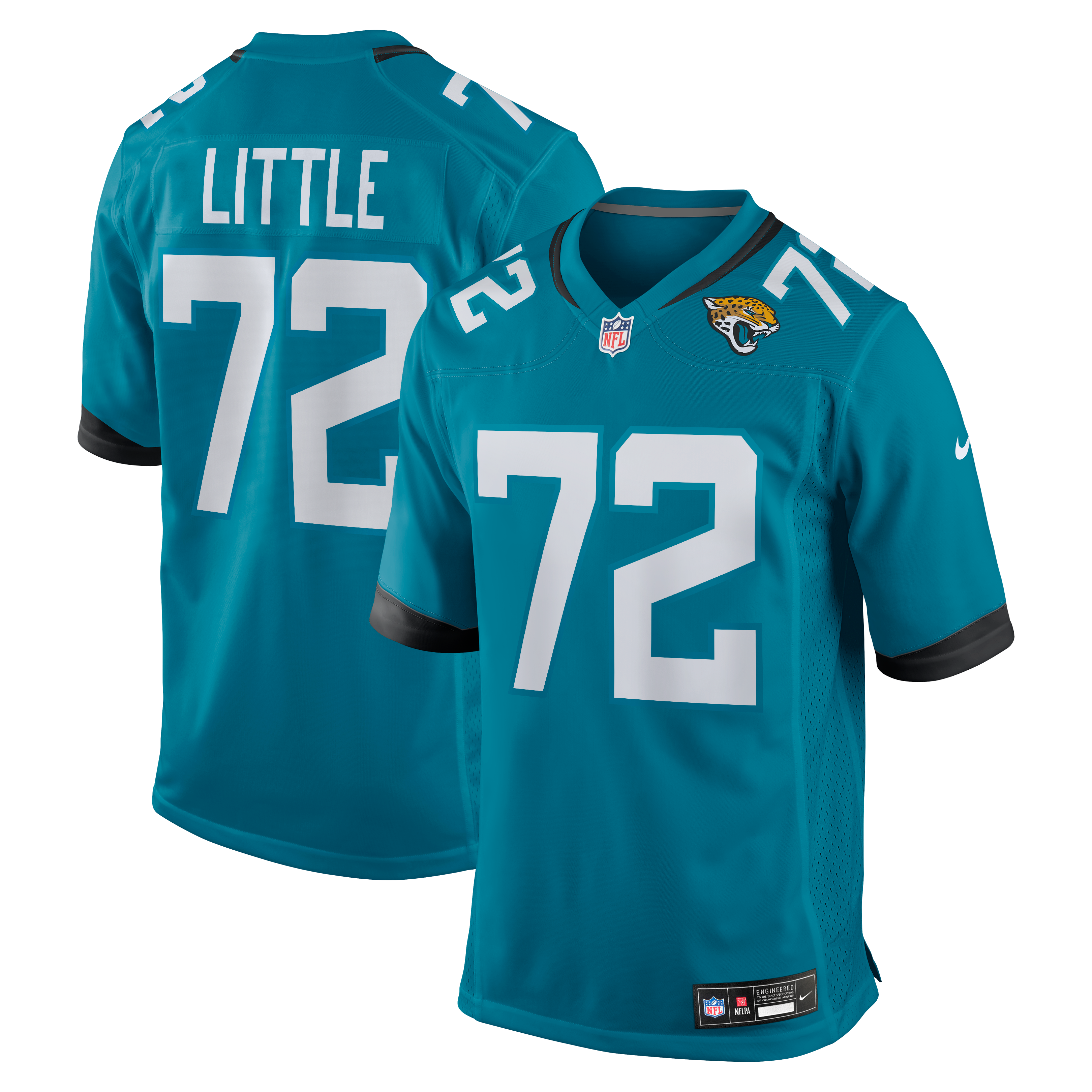 Walker Little Jacksonville Jaguars Game Jersey Teal NFL Football Fan Wear
