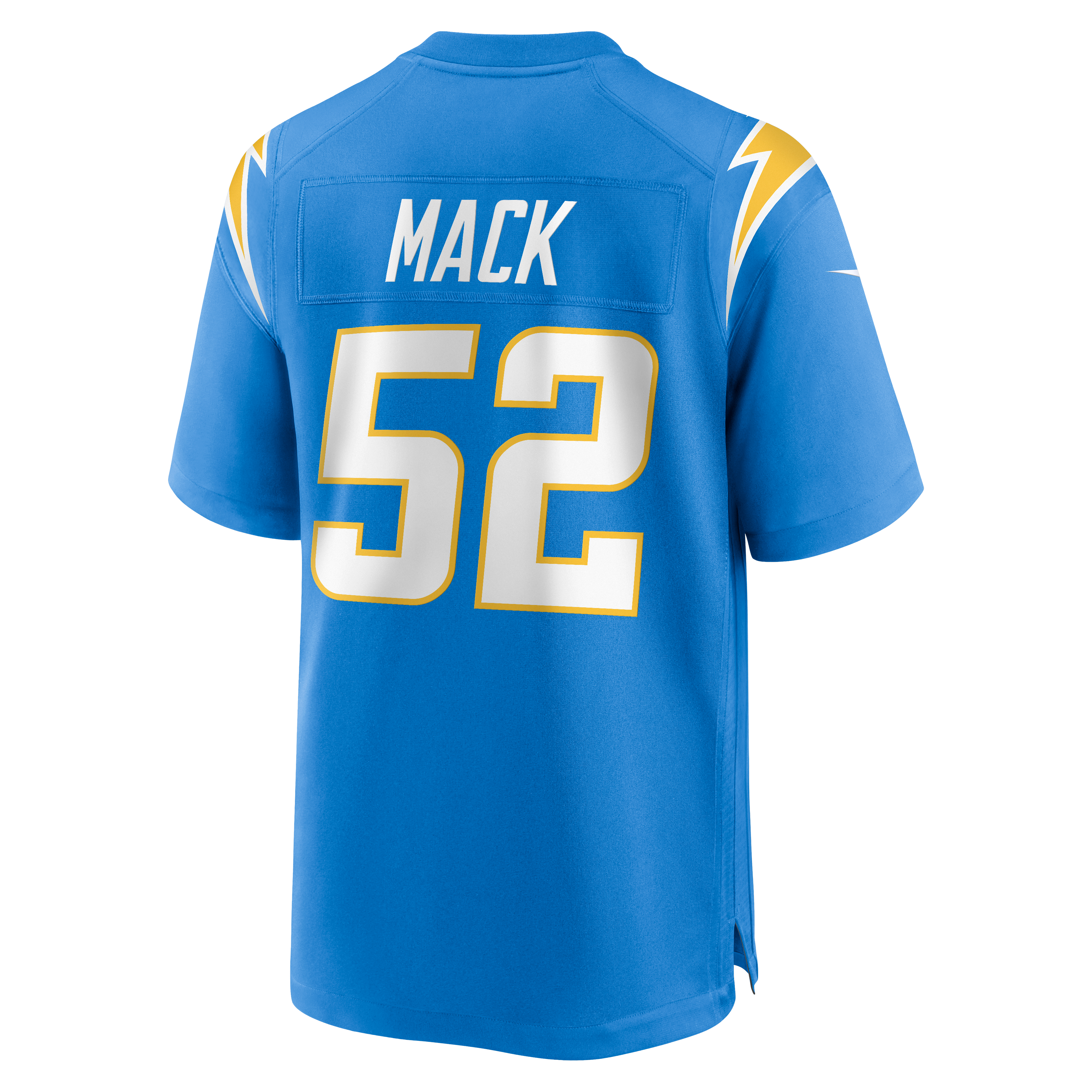 Khalil Mack Los Angeles Chargers Game Jersey Powder Blue NFL Football Fan Wear