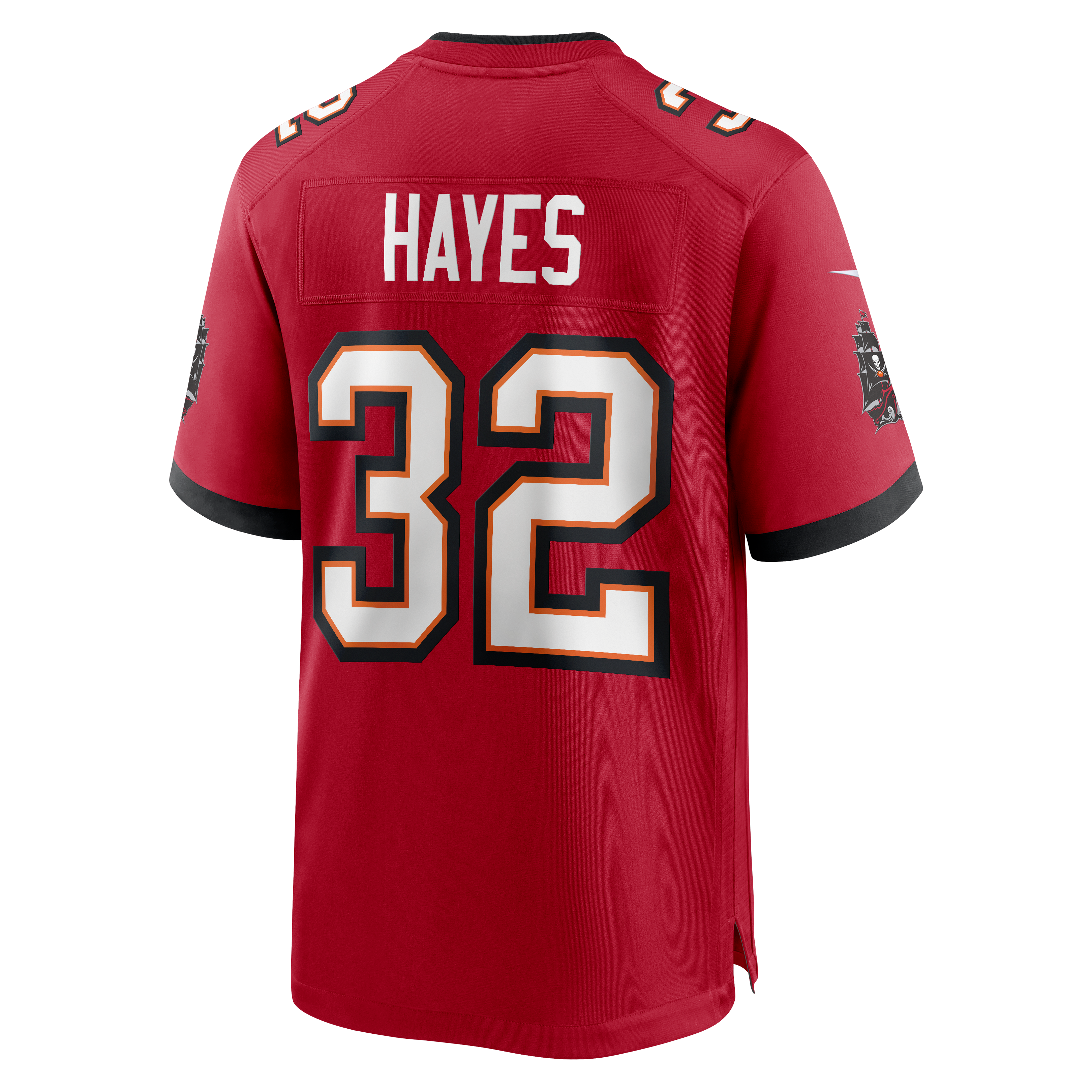 Josh Hayes Tampa Bay Buccaneers Game Jersey Red NFL Football Fan Wear