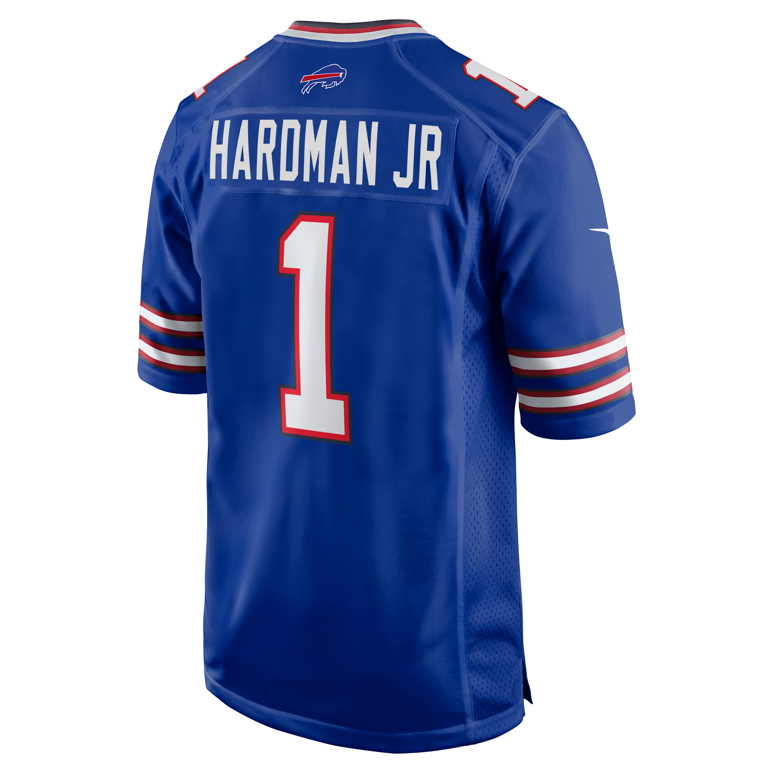 Mecole Hardman Buffalo Bills Game Jersey Royal NFL Football Fan Wear Mecole Hardman