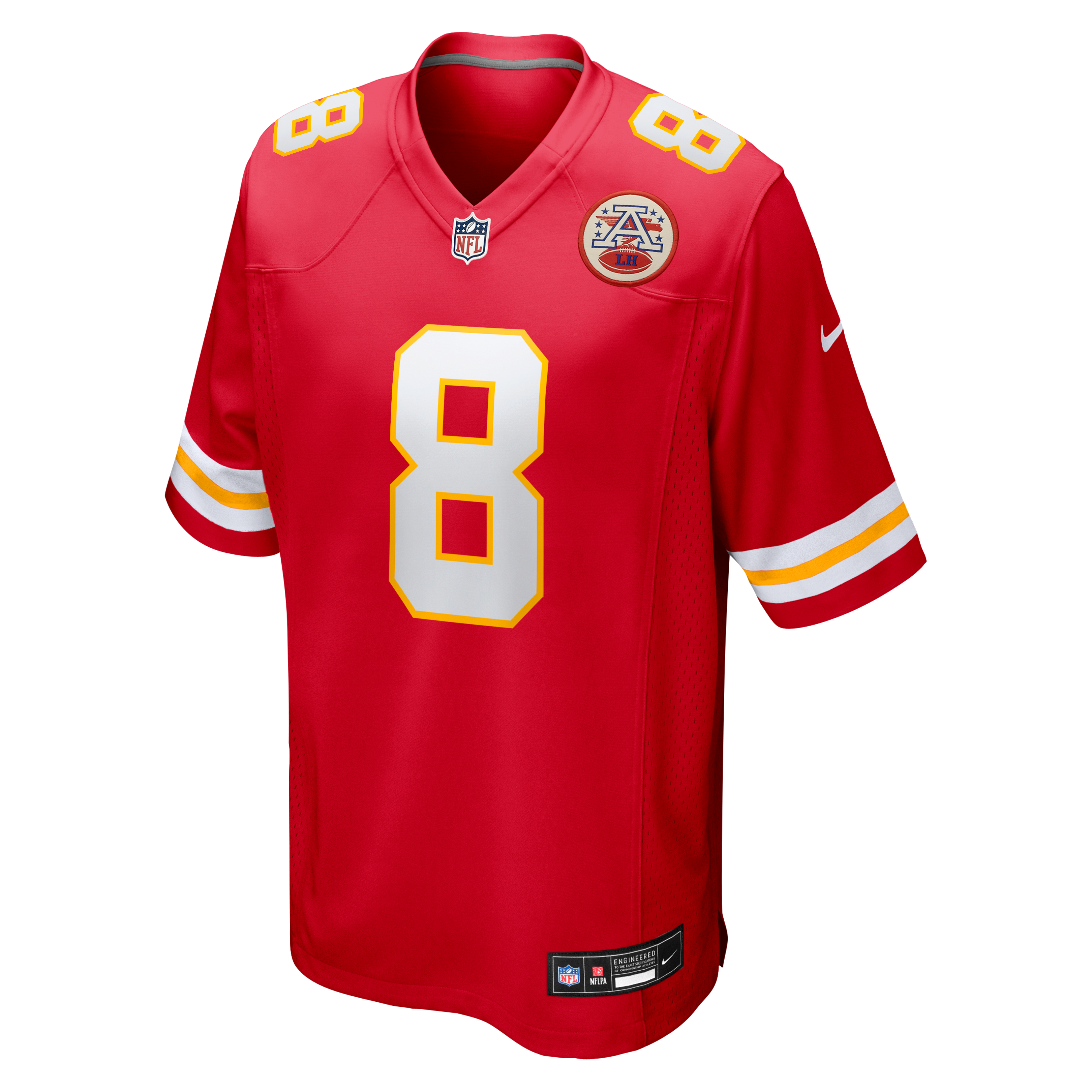 Kristian Fulton Kansas City Chiefs Game Jersey Red NFL Football Fan Wear Kristian Fulton