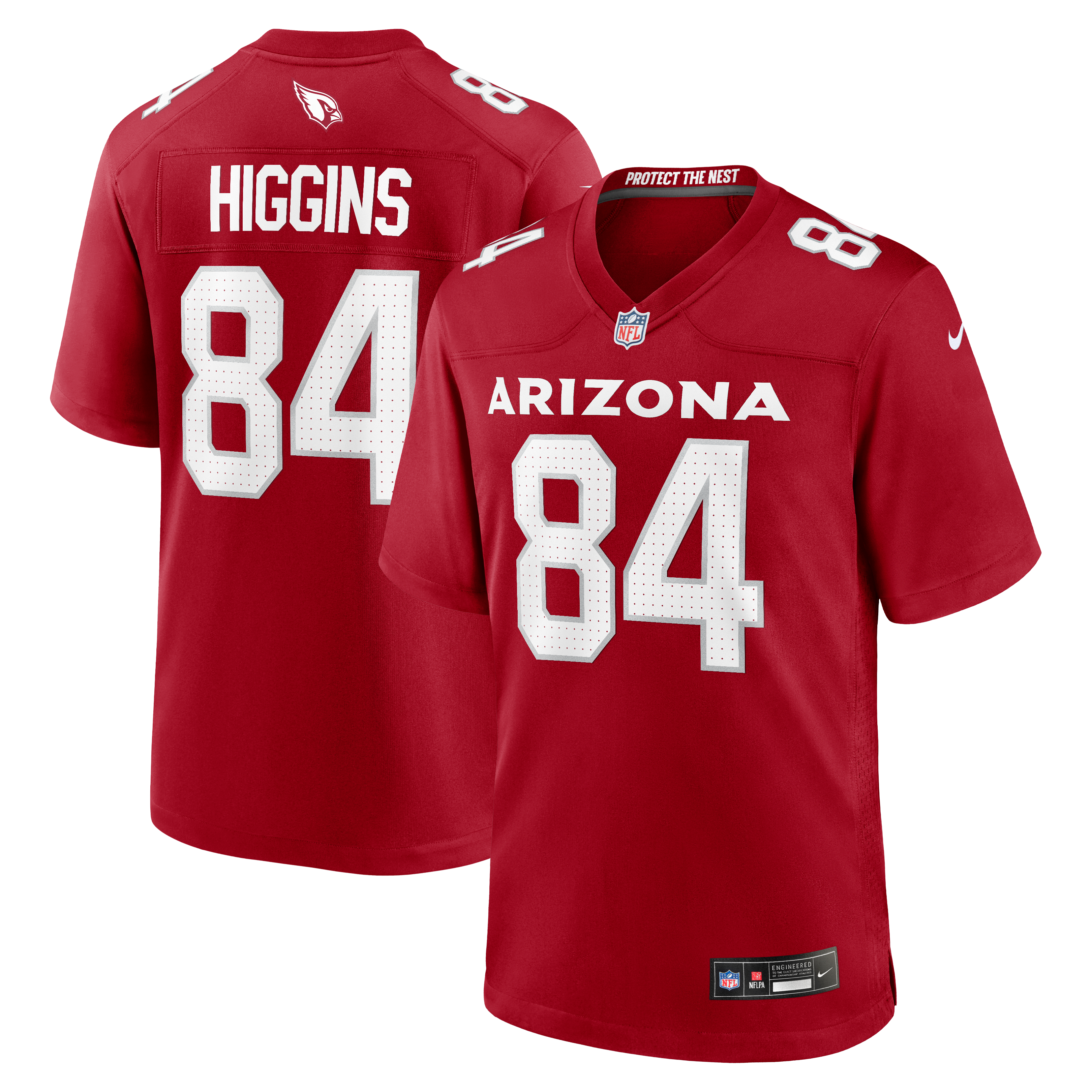 Elijah Higgins Arizona Cardinals Game Jersey Cardinal NFL Football Fan Wear