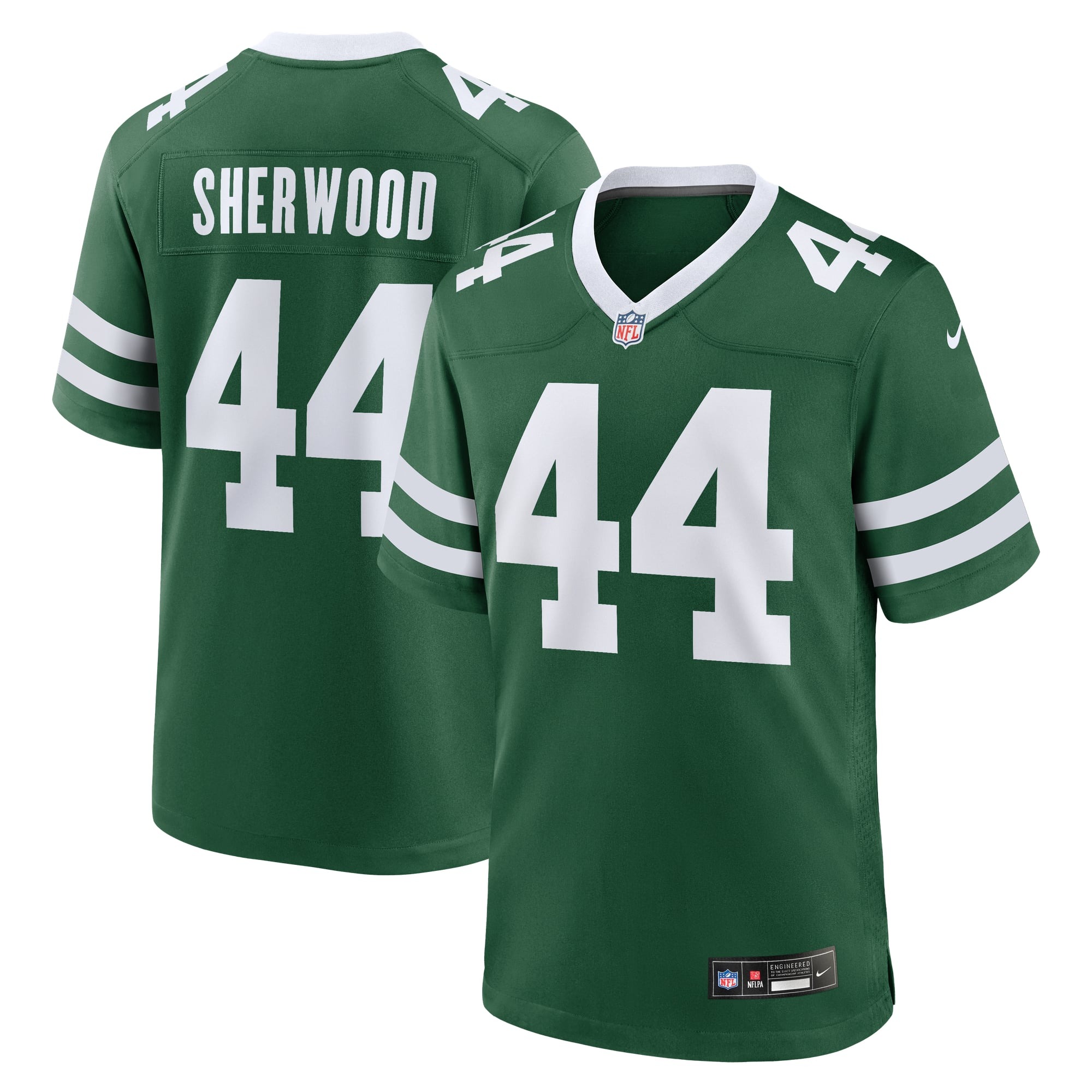 Jamien New York Jets Game Jersey Sherwood NFL Football Fan Wear