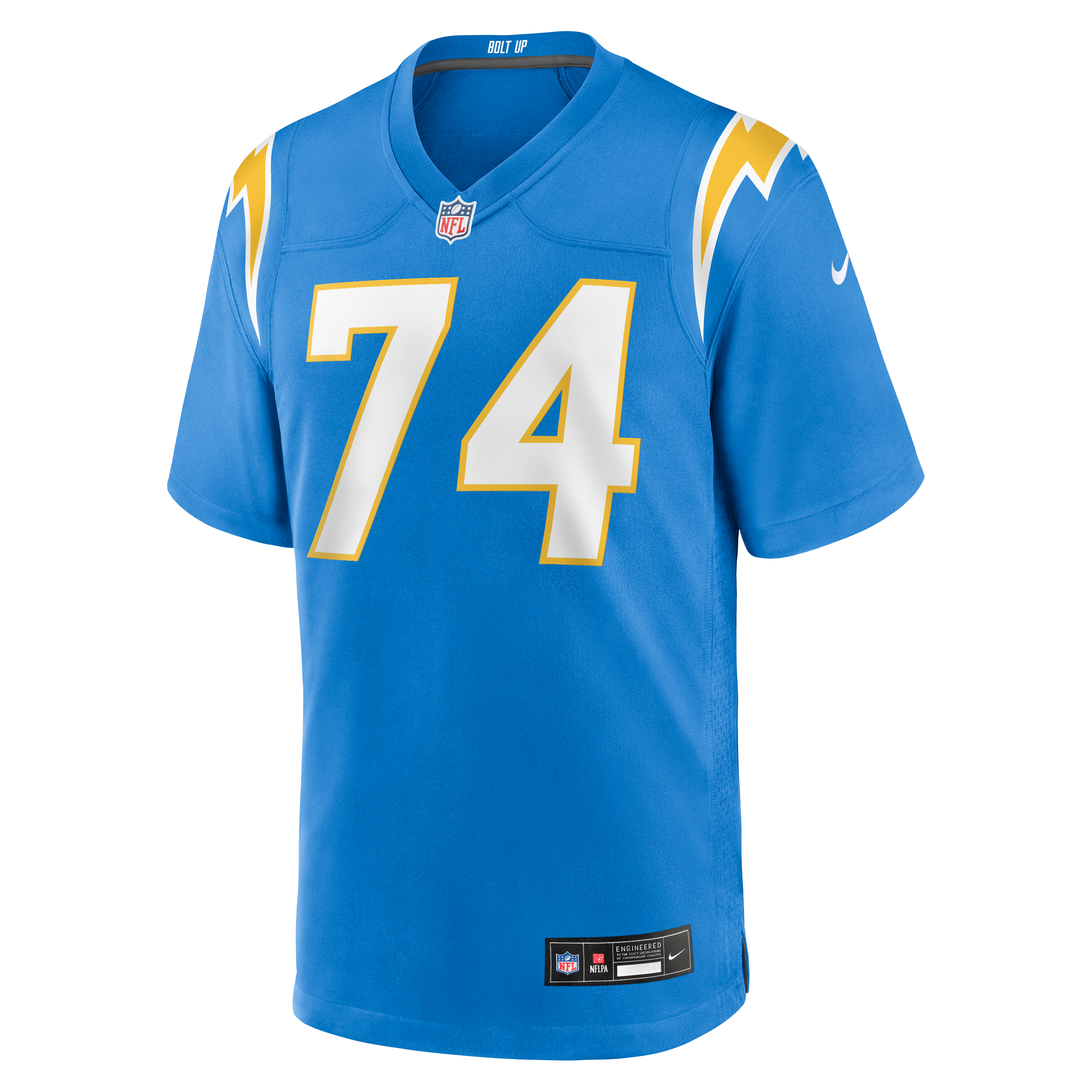 Matt Kaskey Los Angeles Chargers Game Jersey Powder Blue NFL Football Fan Wear