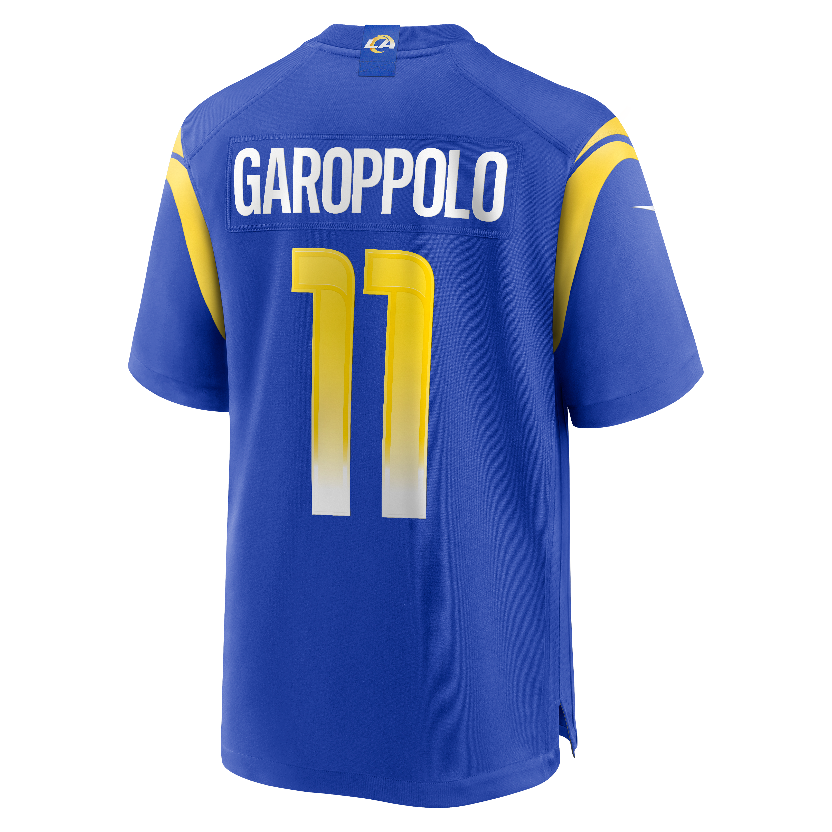 Jimmy Garoppolo Los Angeles Rams Game Jersey Royal NFL Football Fan Wear