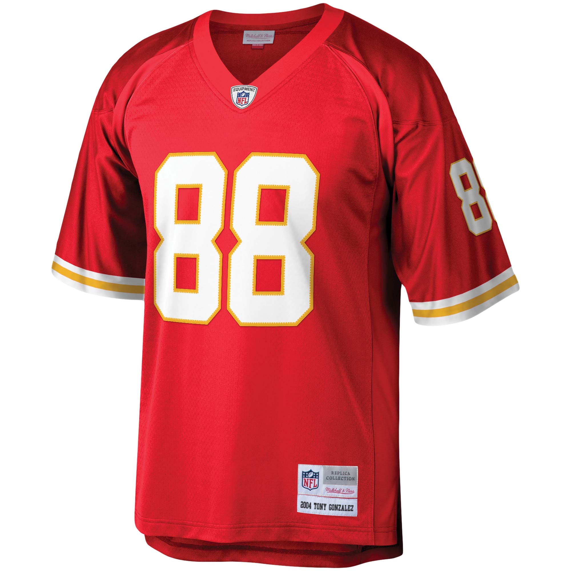 Tony Gonzalez Kansas City Chiefs Replica Jersey Red NFL Football Fan Wear Tony Gonzalez
