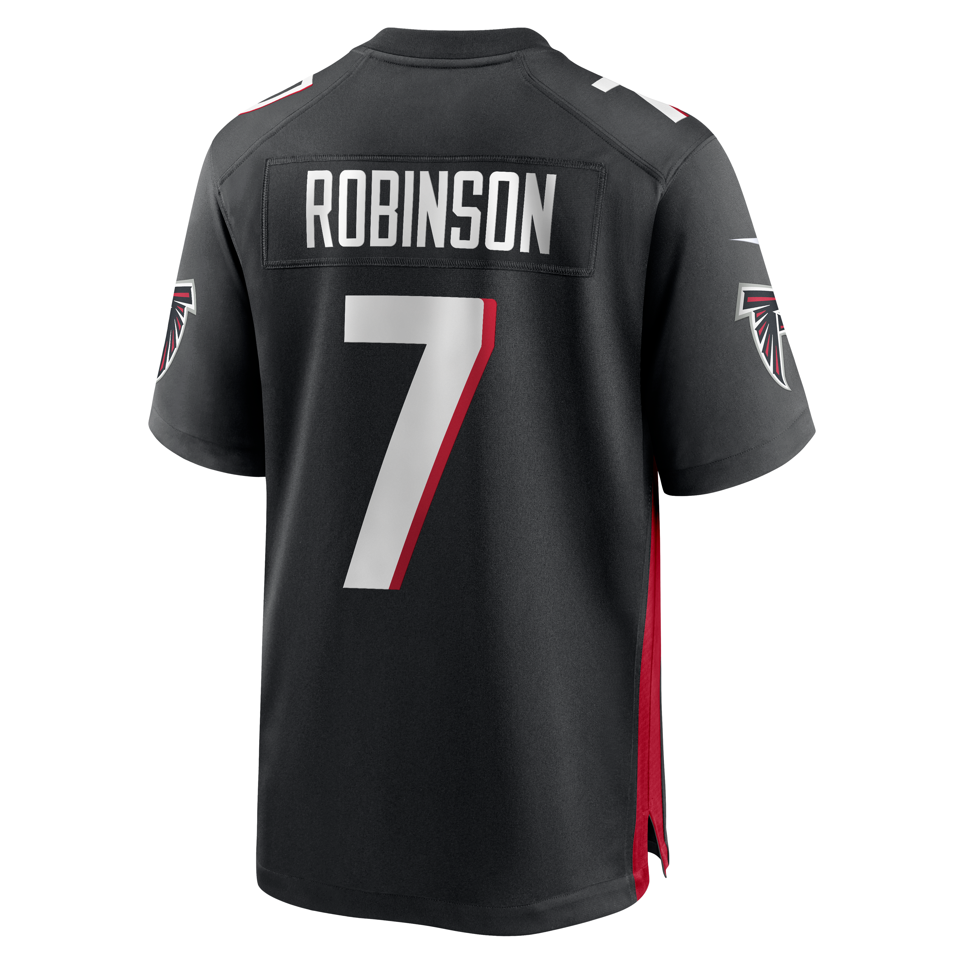Bijan Robinson Atlanta Falcons Game Jersey Black NFL Football Fan Wear