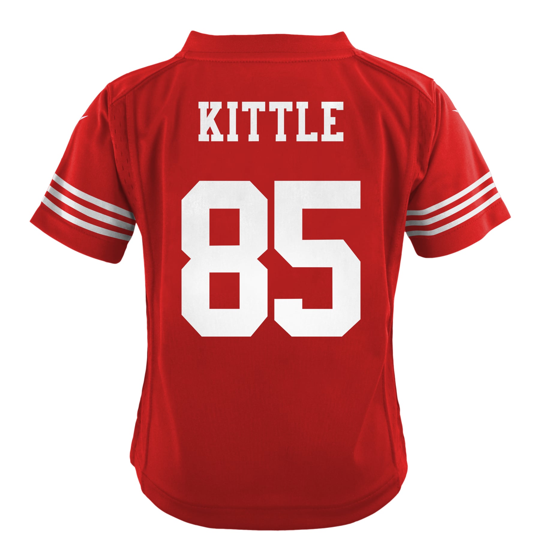 George Kittle San Francisco 49ers Game Jersey Scarlet NFL Football Fan Wear George Kittle