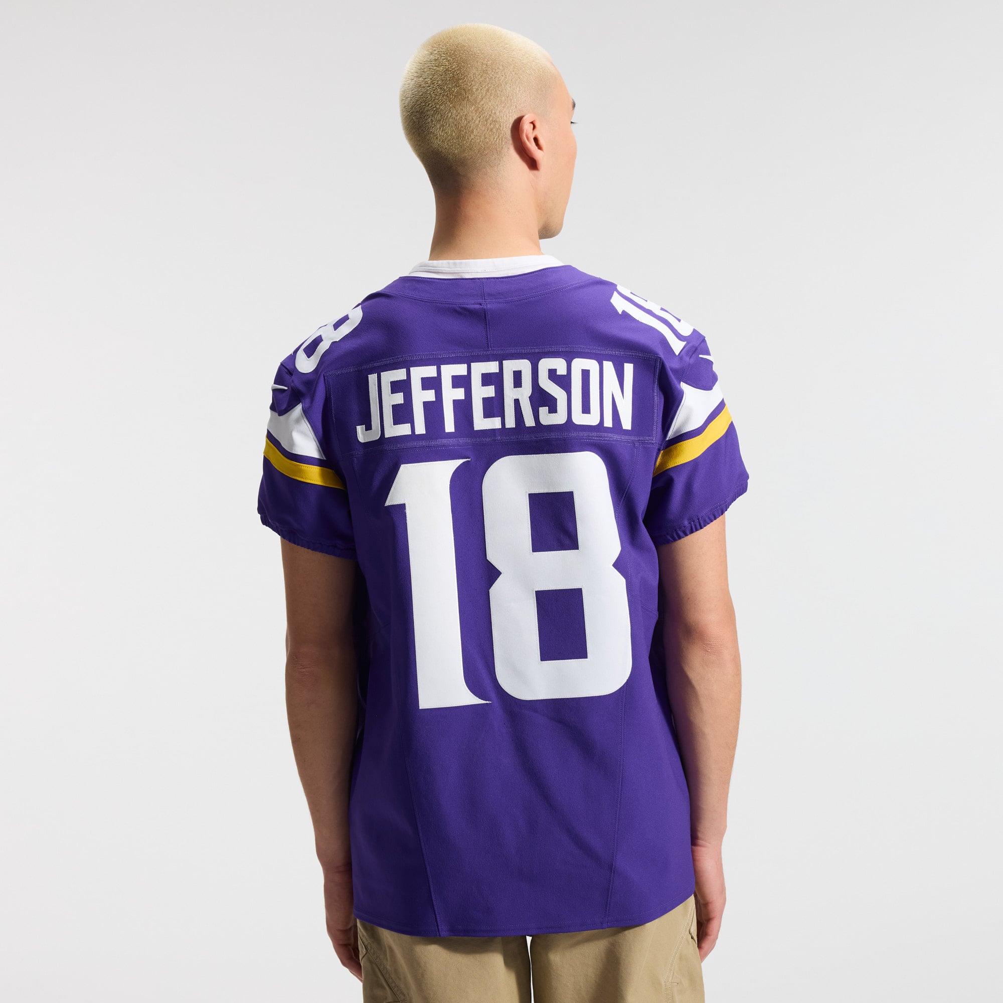 Justin Jefferson Minnesota Vikings Jersey Purple NFL Football Fan Wear Justin Jefferson