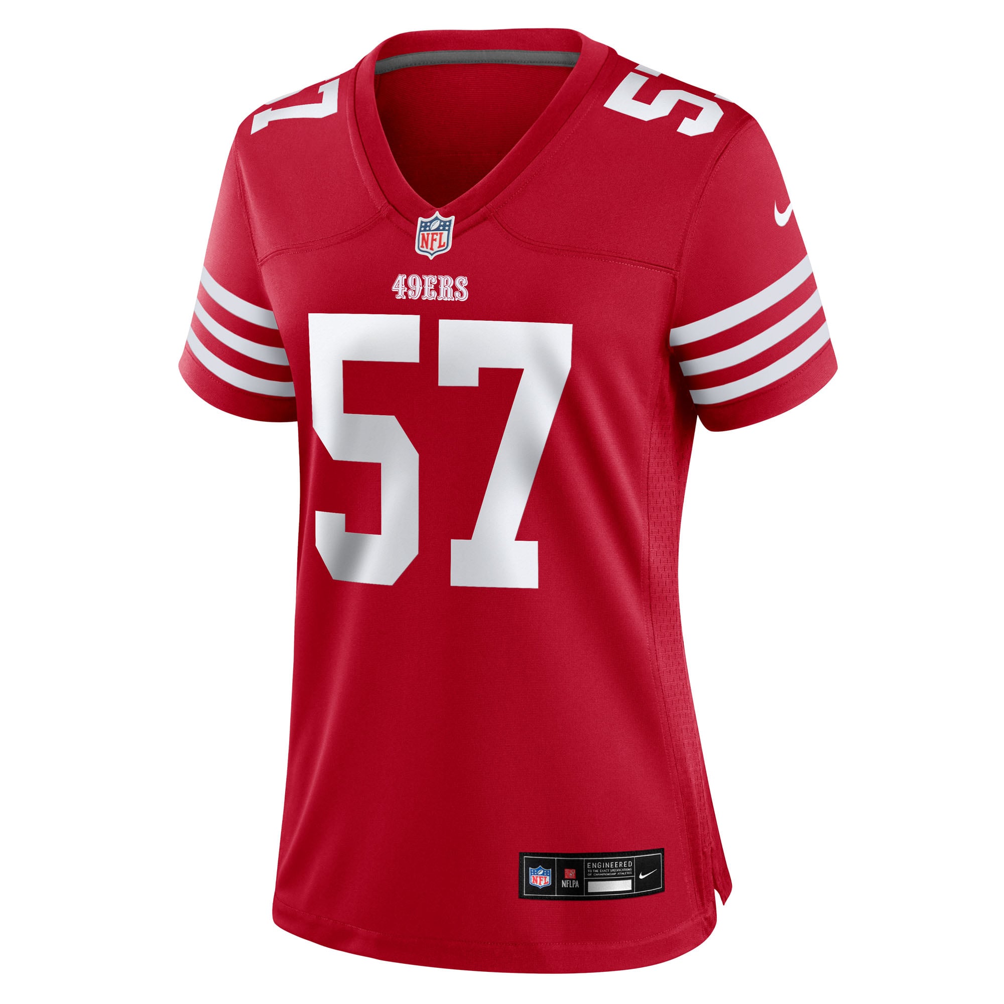 Luke Gifford San Francisco 49ers Game Jersey Scarlet NFL Football Fan Wear