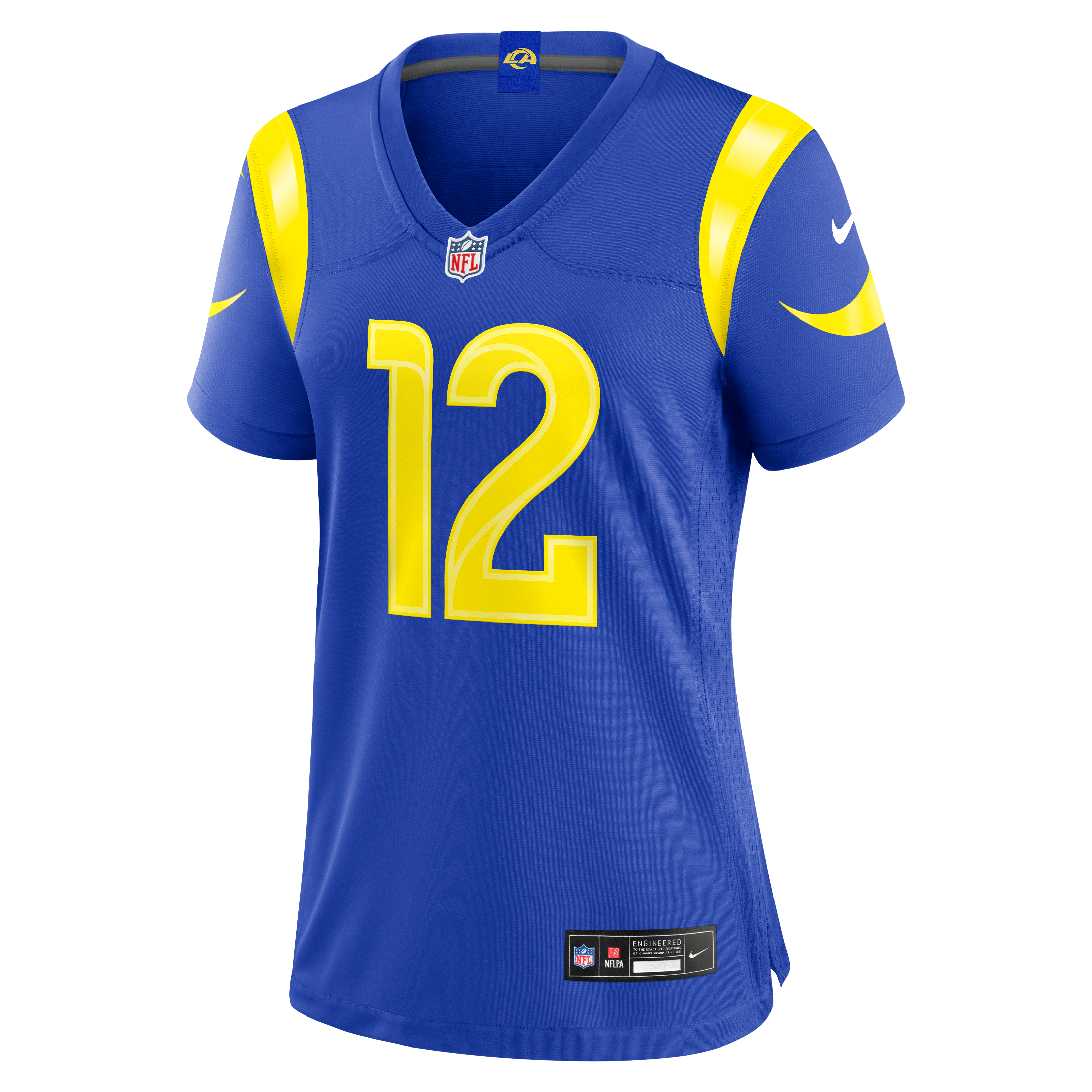Puka Nacua Los Angeles Rams Game Jersey Royal NFL Football Fan Wear Puka Nacua