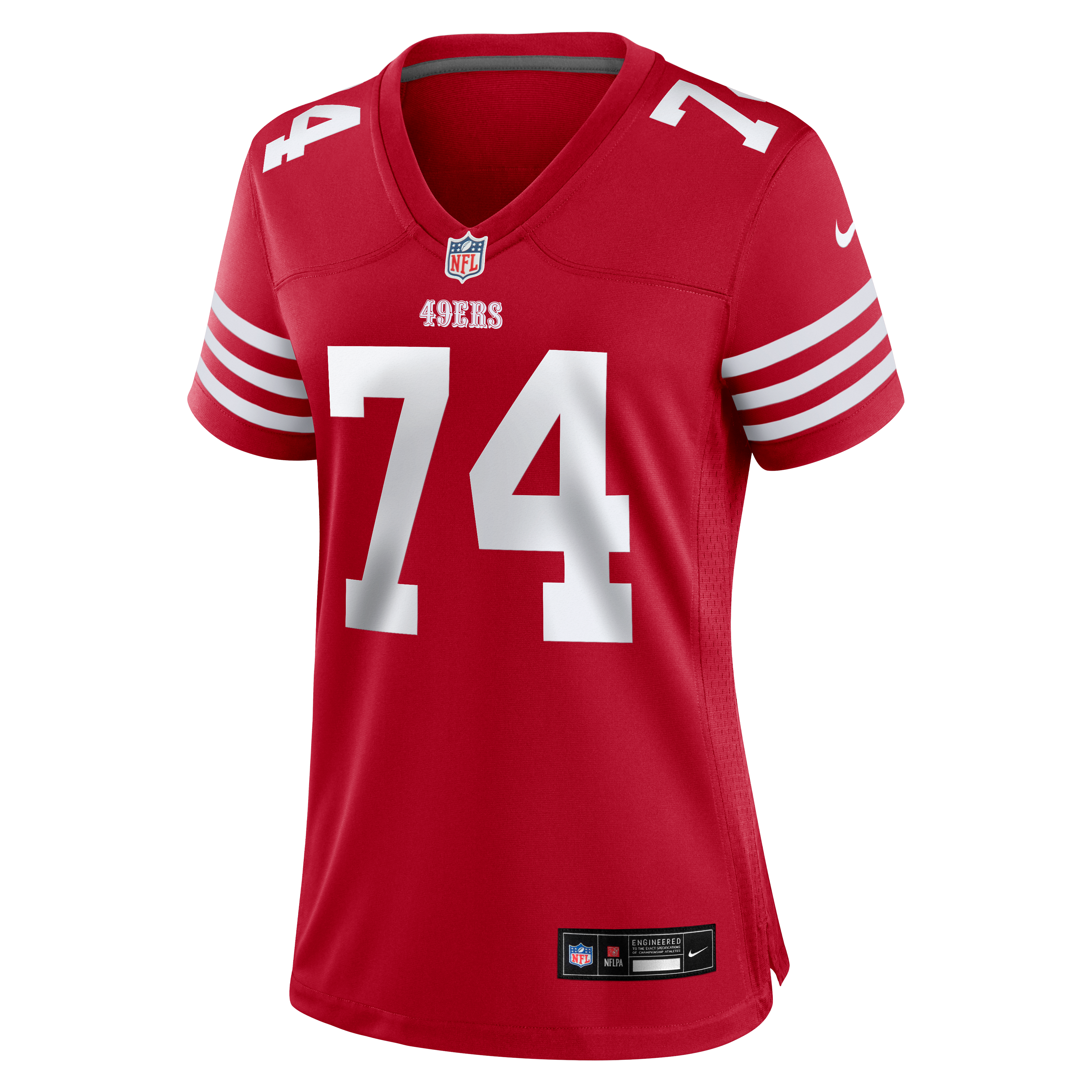 Brett Toth San Francisco 49ers Game Jersey Scarlet NFL Football Fan Wear Brett Toth