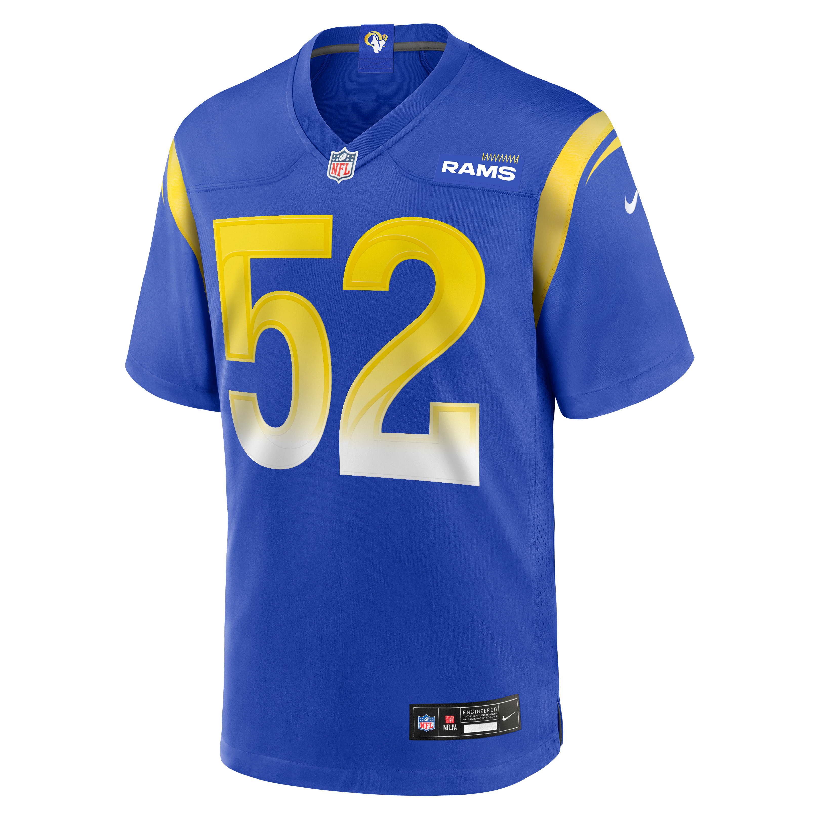 Larrell Murchison Los Angeles Rams Game Jersey Royal NFL Football Fan Wear