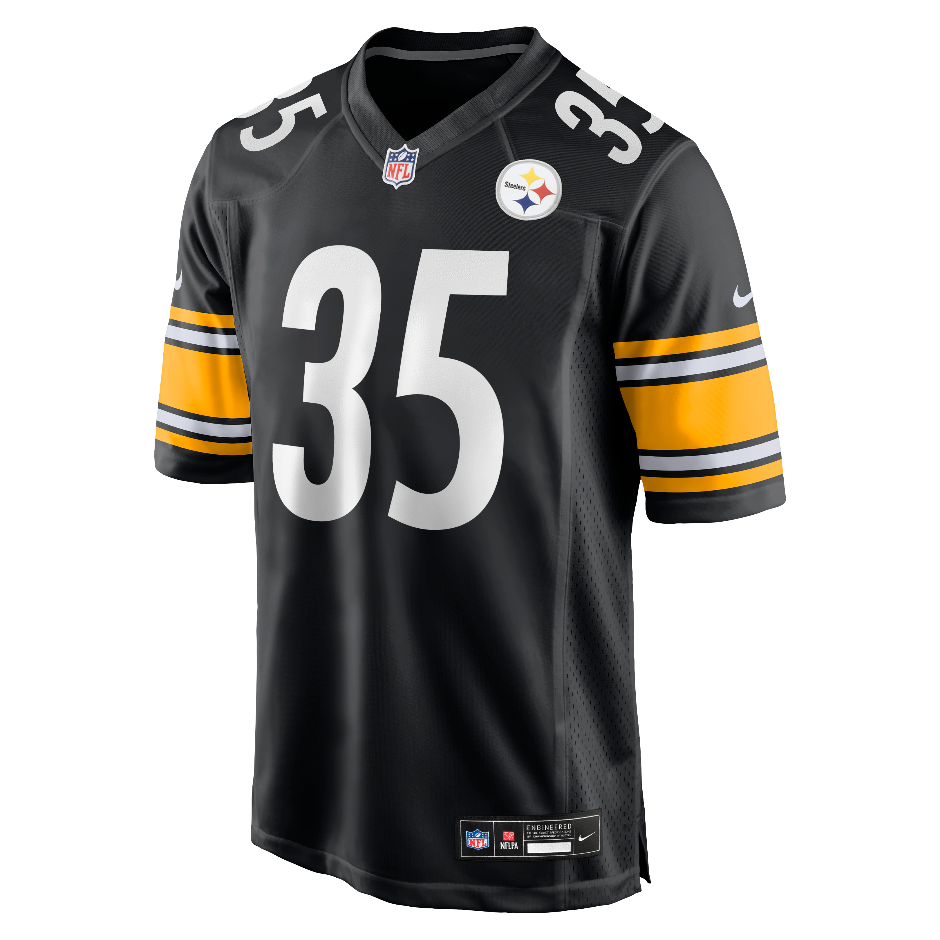 Jamel Dean Pittsburgh Steelers Game Jersey Black NFL Football Fan Wear
