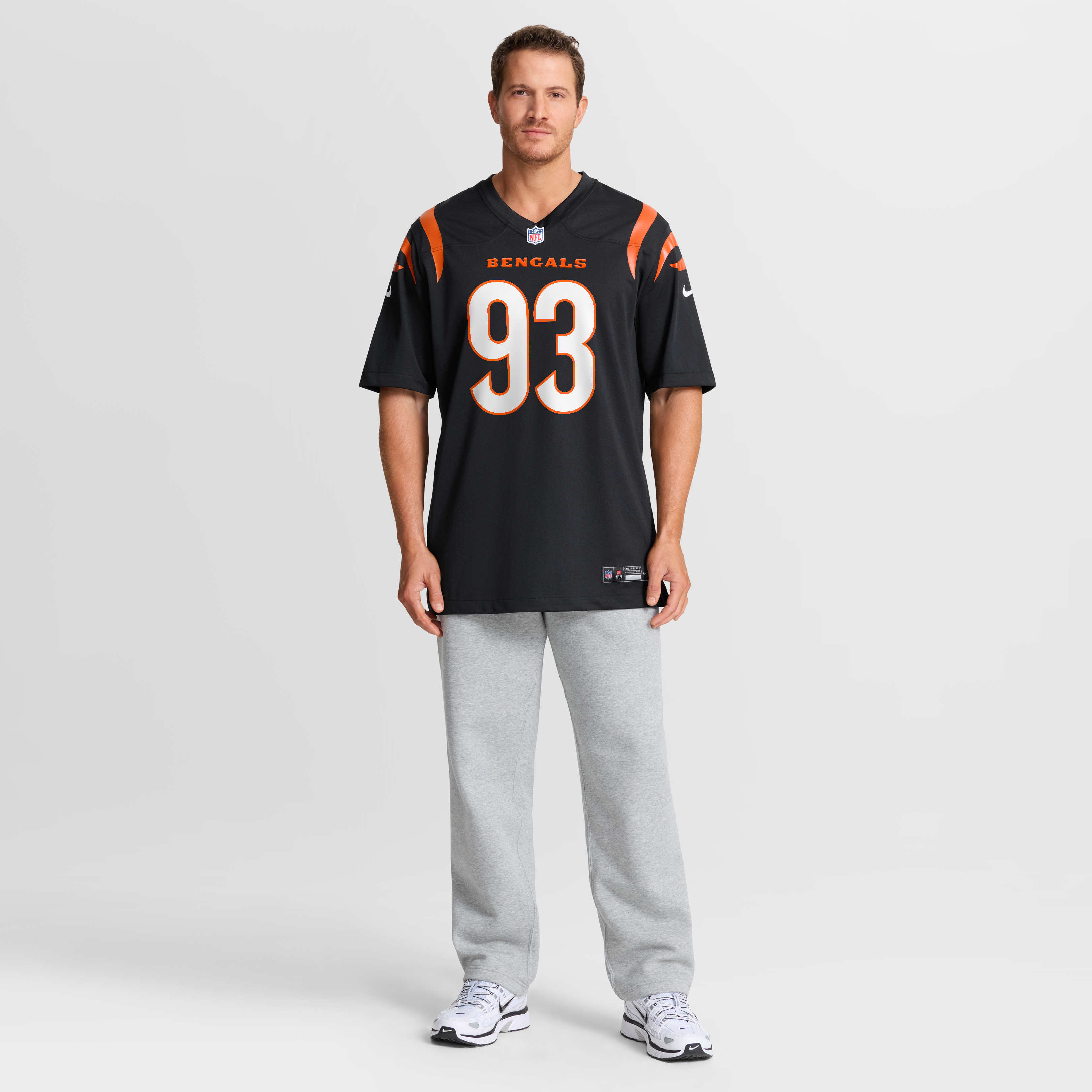 Jonathan Allen Cincinnati Bengals Game Jersey Black NFL Football Fan Wear