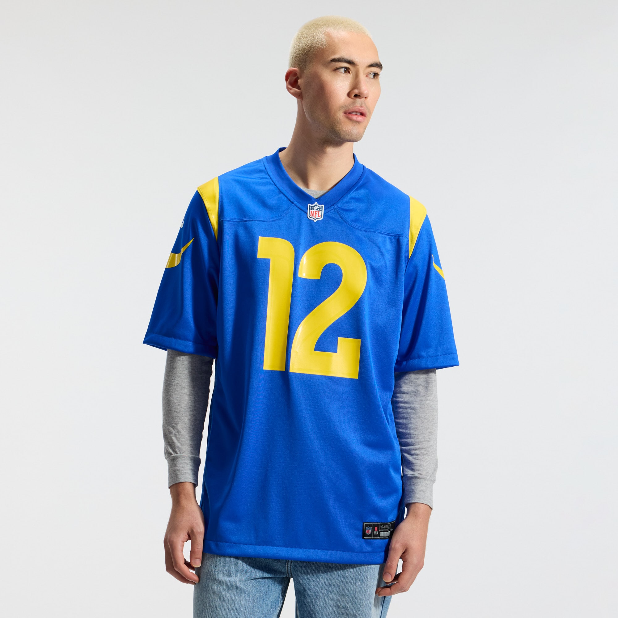 Puka Nacua Los Angeles Rams Player Jersey Royal NFL Football Fan Wear