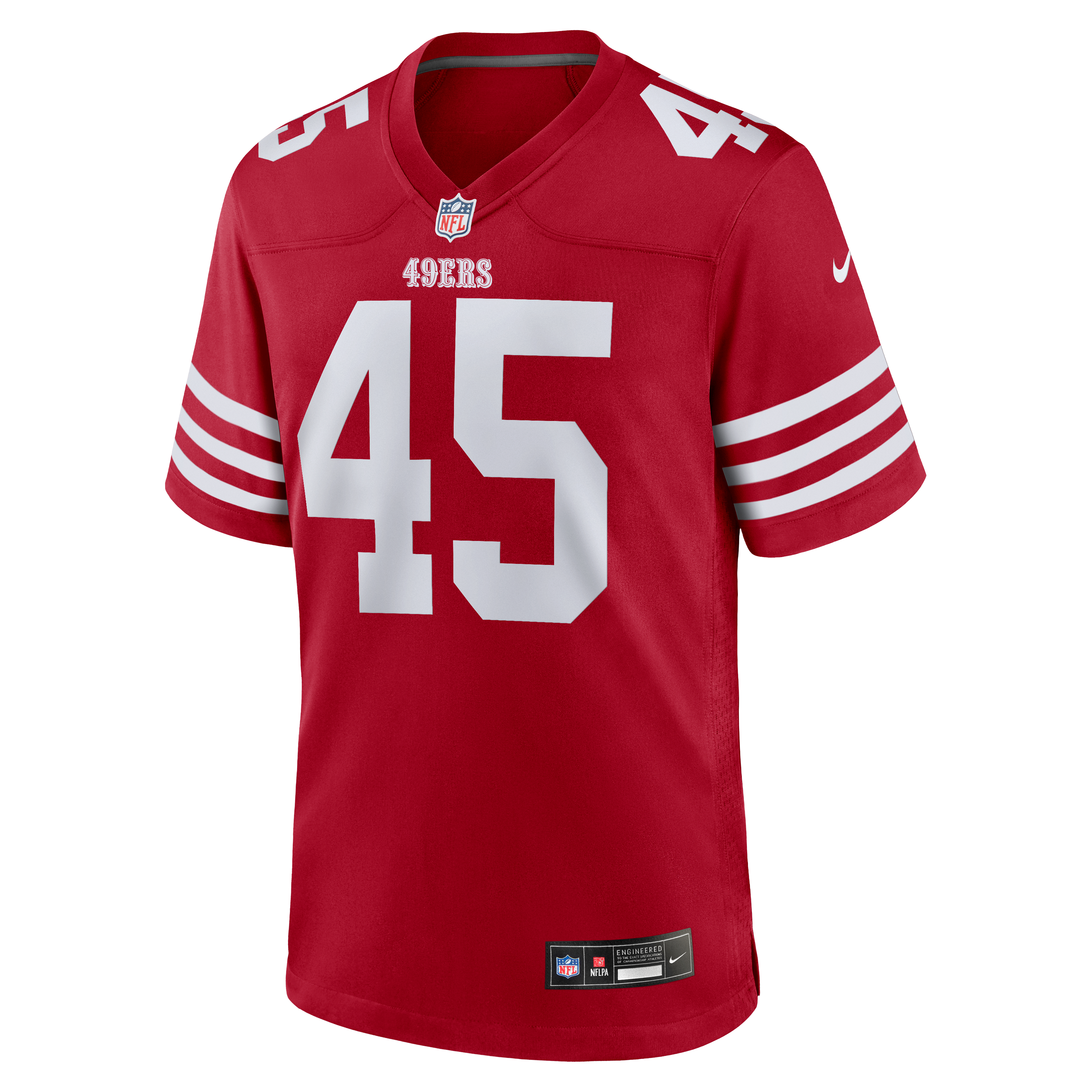 Nick Martin San Francisco 49ers Game Jersey Scarlet NFL Football Fan Wear
