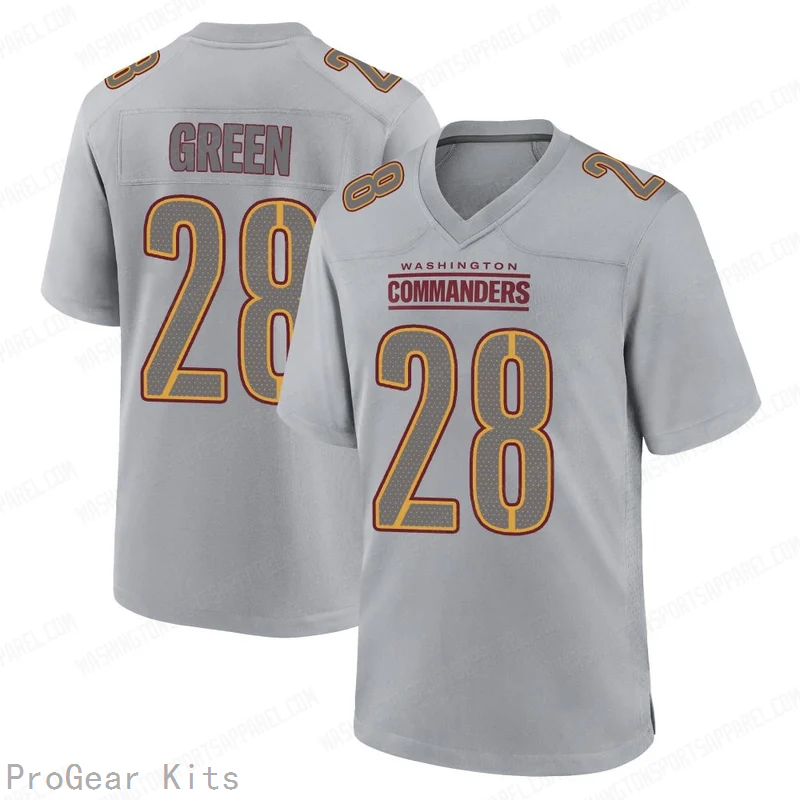 Darrell Atmosphere Fashion Washington Commanders Game Jersey No.28 Green NFL Football Fan Wear