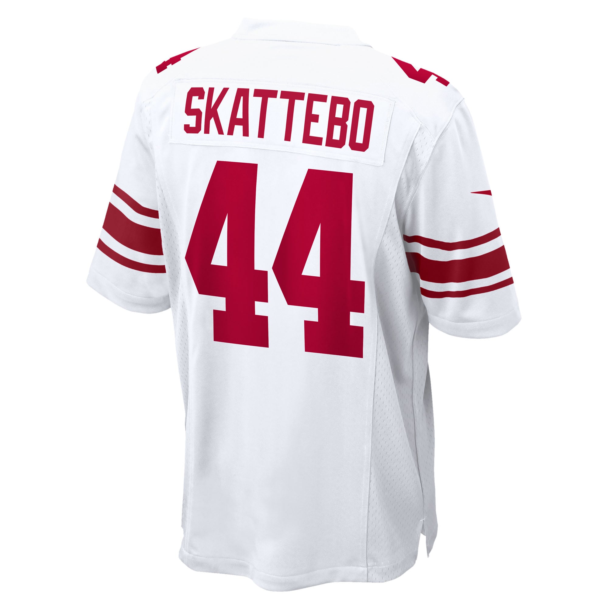 Cam Skattebo New York Giants Game Jersey White NFL Football Fan Wear