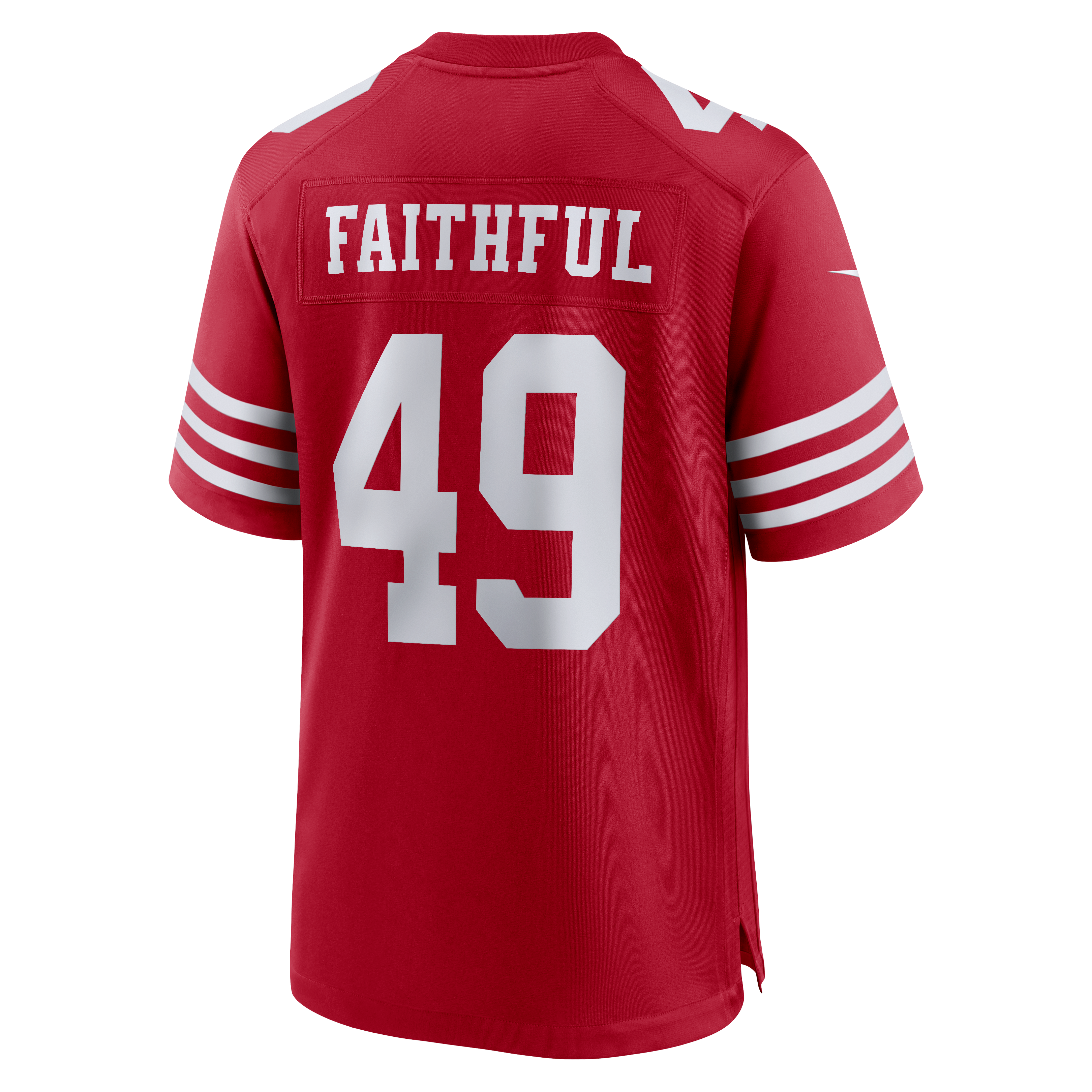 San Francisco 49ers Game Jersey Scarlet NFL Football Fan Wear