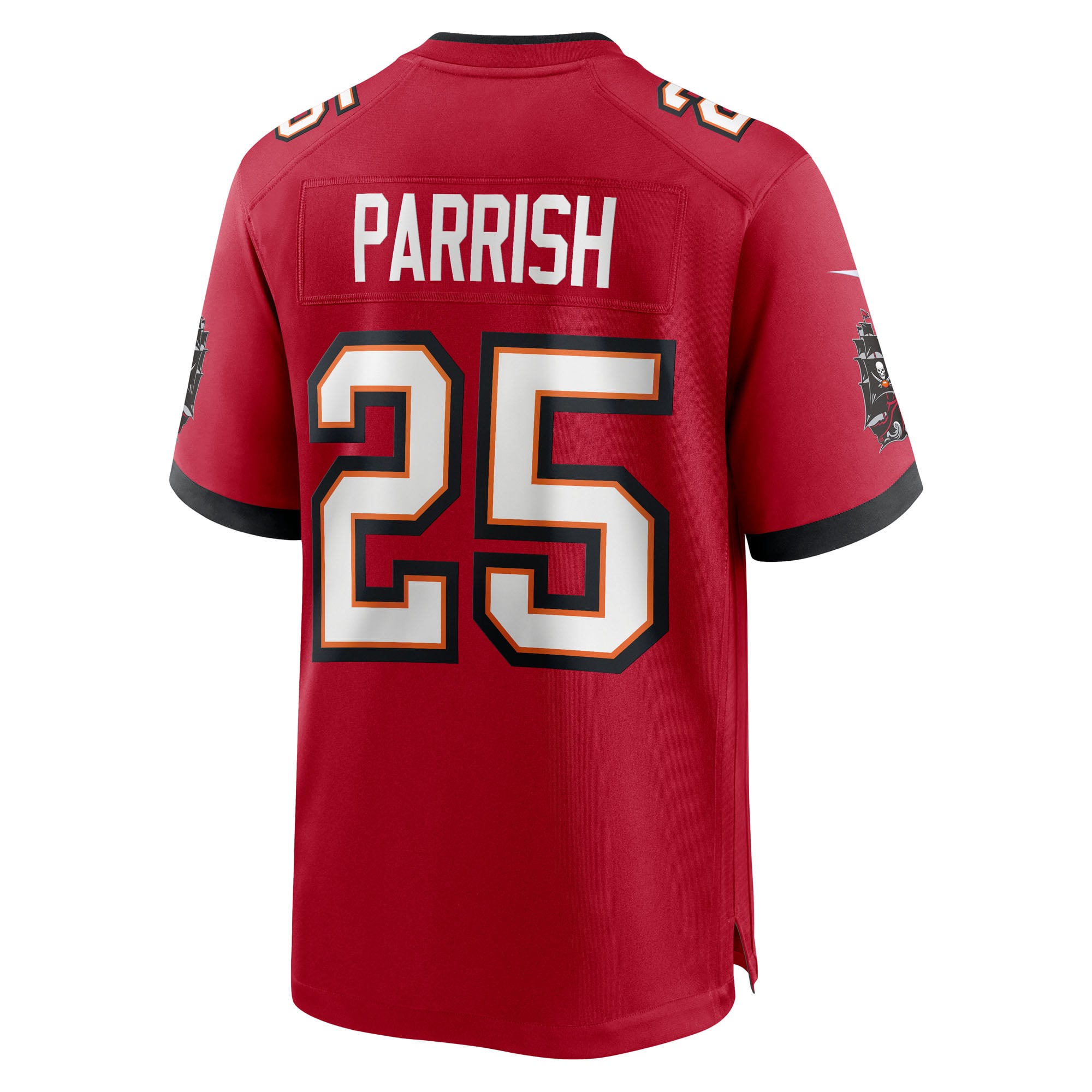 Jacob Parrish Tampa Bay Buccaneers Game Jersey Red NFL Football Fan Wear Jacob Parrish