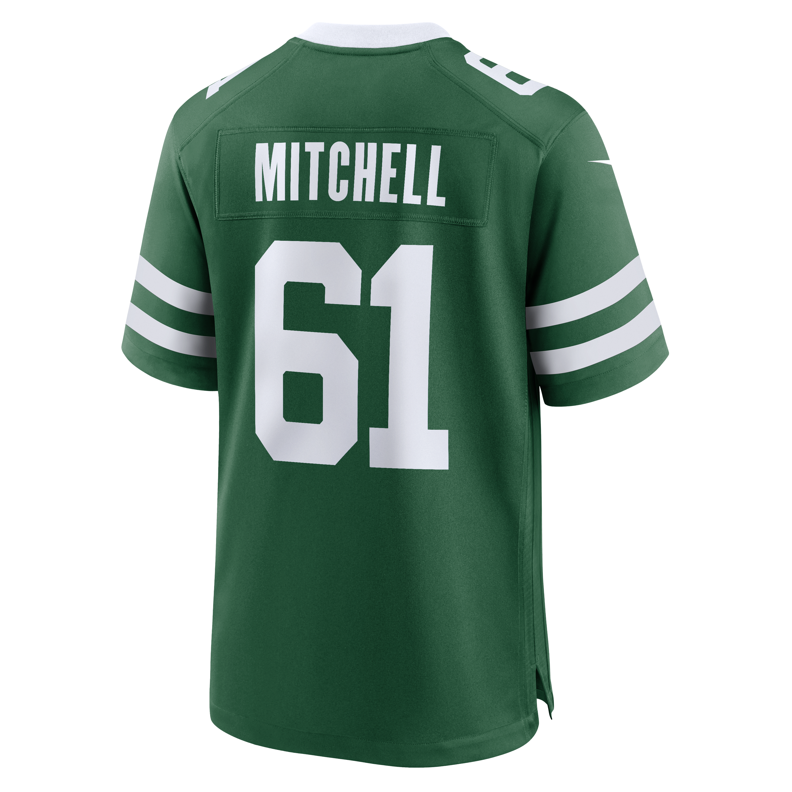Max Mitchell New York Jets Game Jersey Green NFL Football Fan Wear Max Mitchell