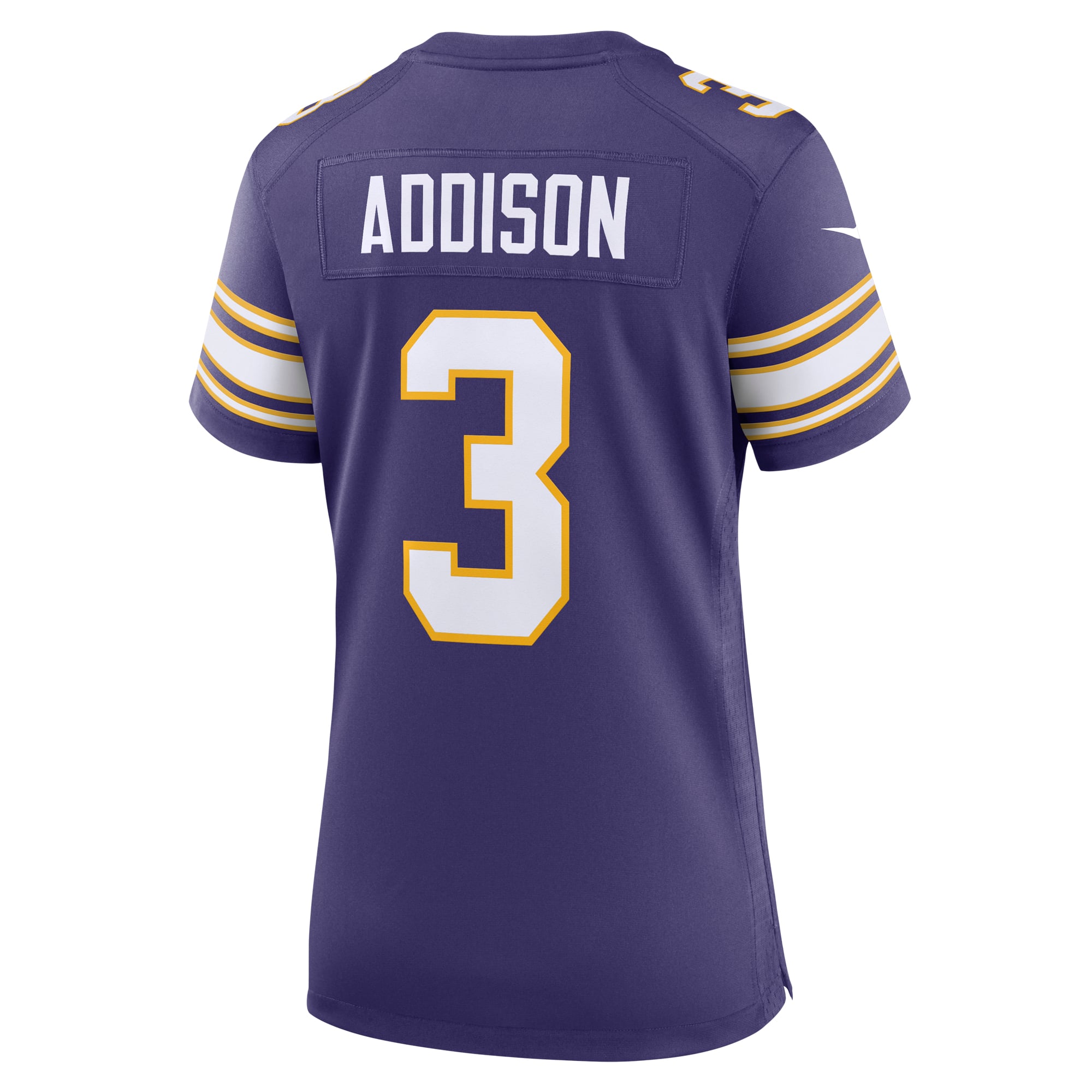 Jordan Addison Minnesota Vikings Game Jersey Purple NFL Football Fan Wear