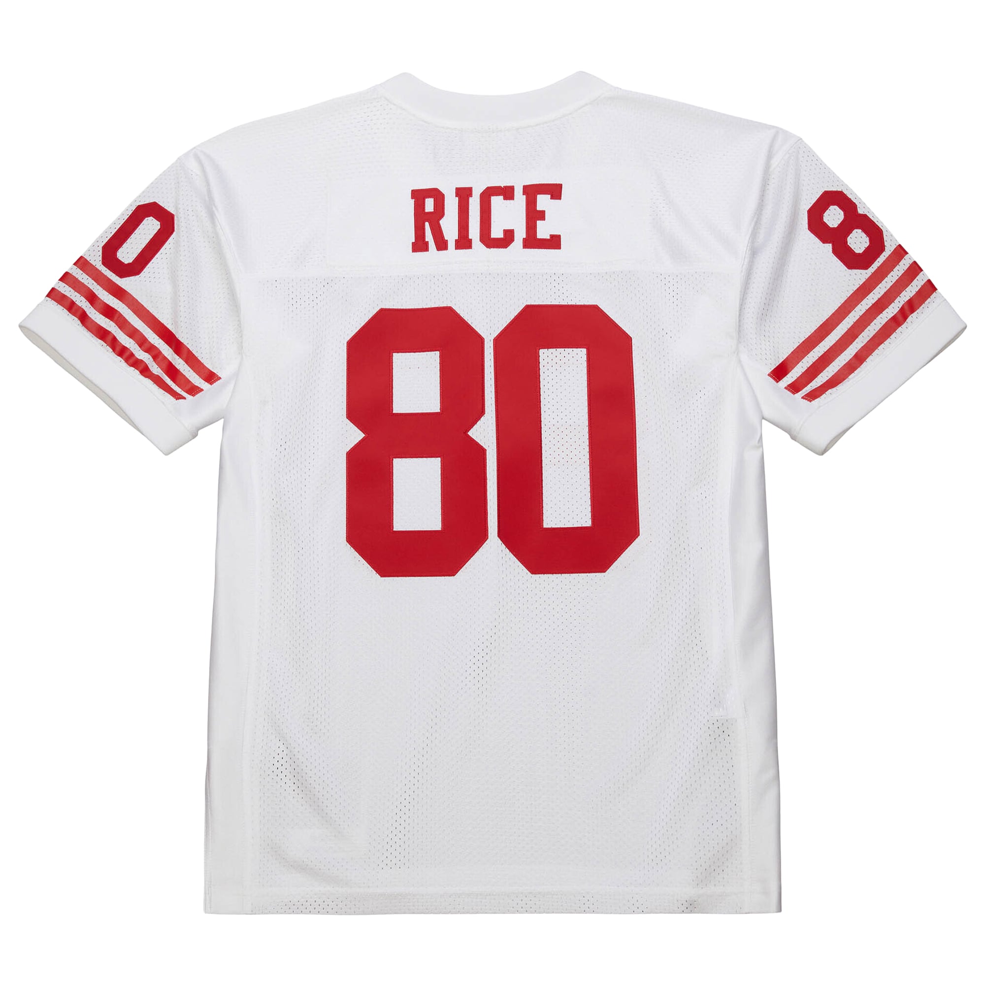 Retired Jerry Rice San Francisco 49ers Player Jersey White NFL Football Fan Wear