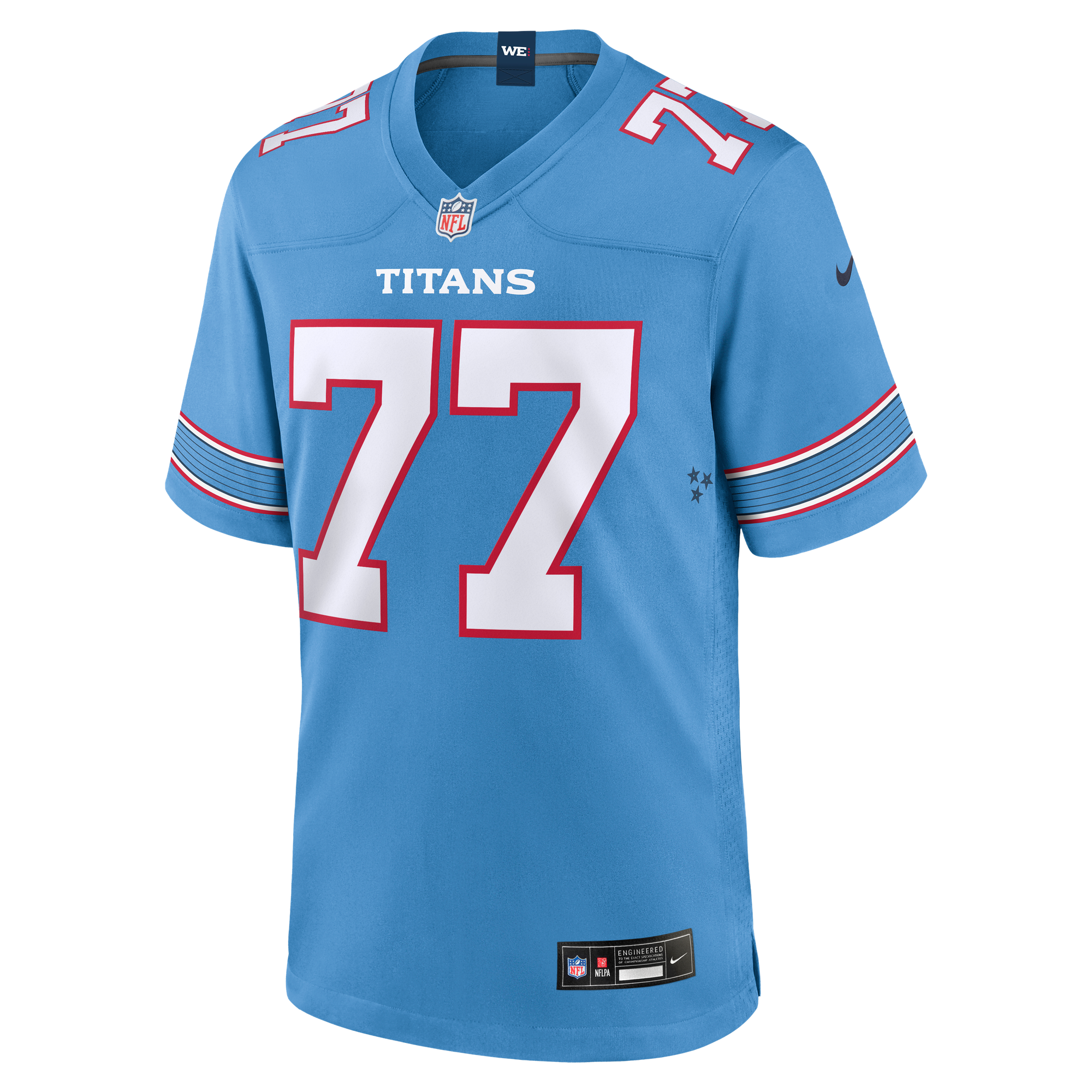 Peter Skoronski Tennessee Titans Game Jersey NFL Football Fan Wear Peter Skoronski