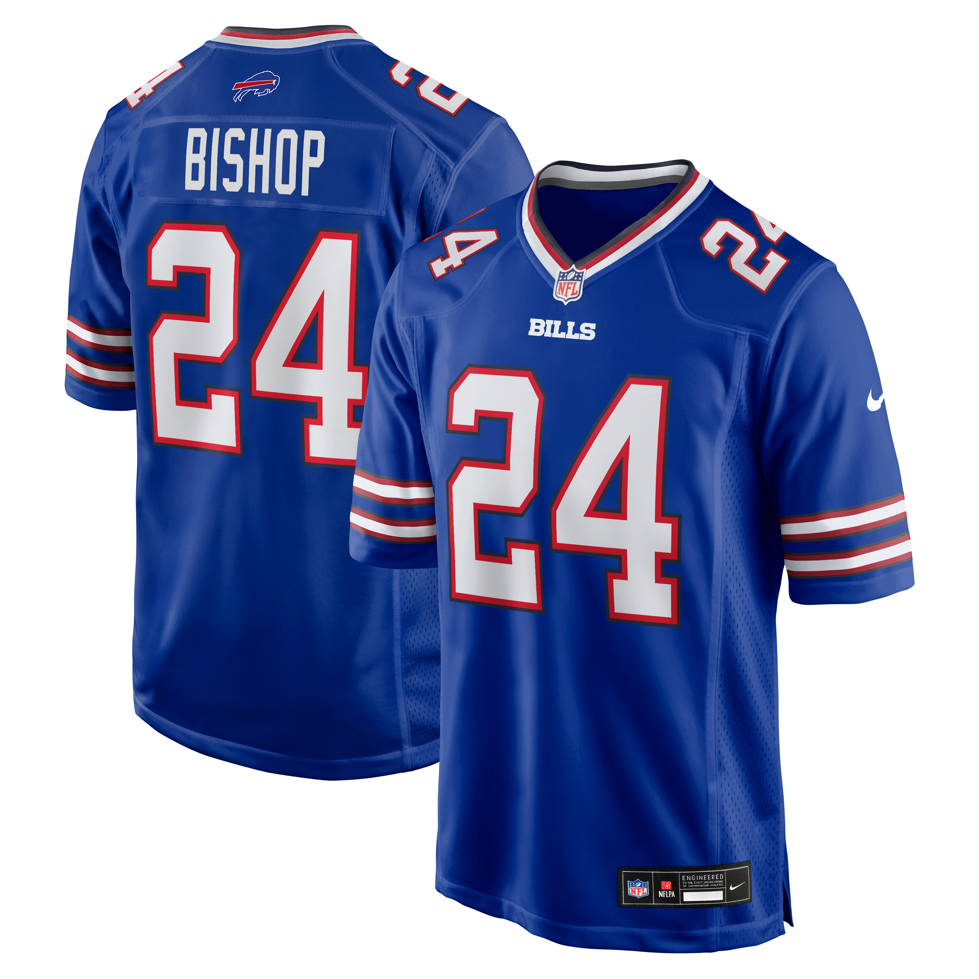 Cole Bishop Buffalo Bills Game Jersey Royal NFL Football Fan Wear Cole Bishop