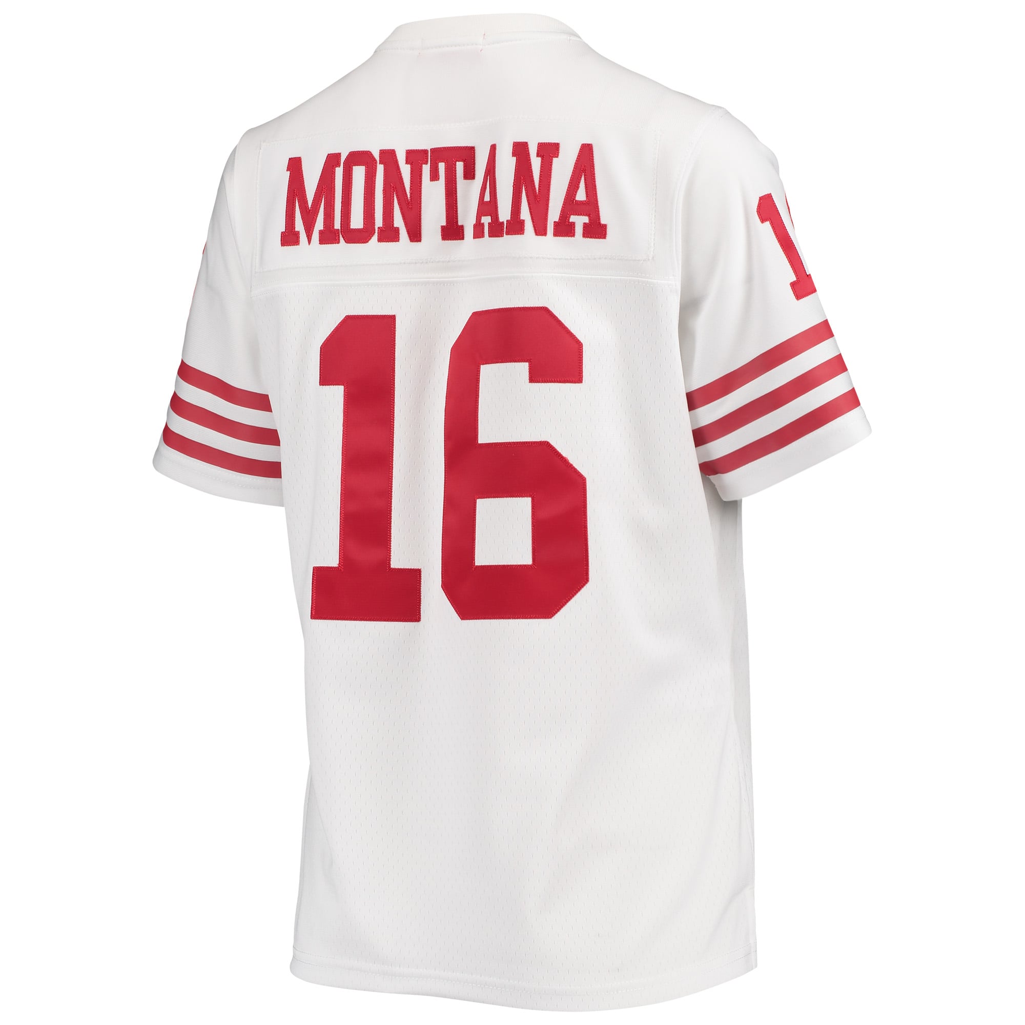Joe Montana San Francisco 49ers Replica Jersey White NFL Football Fan Wear Joe Montana
