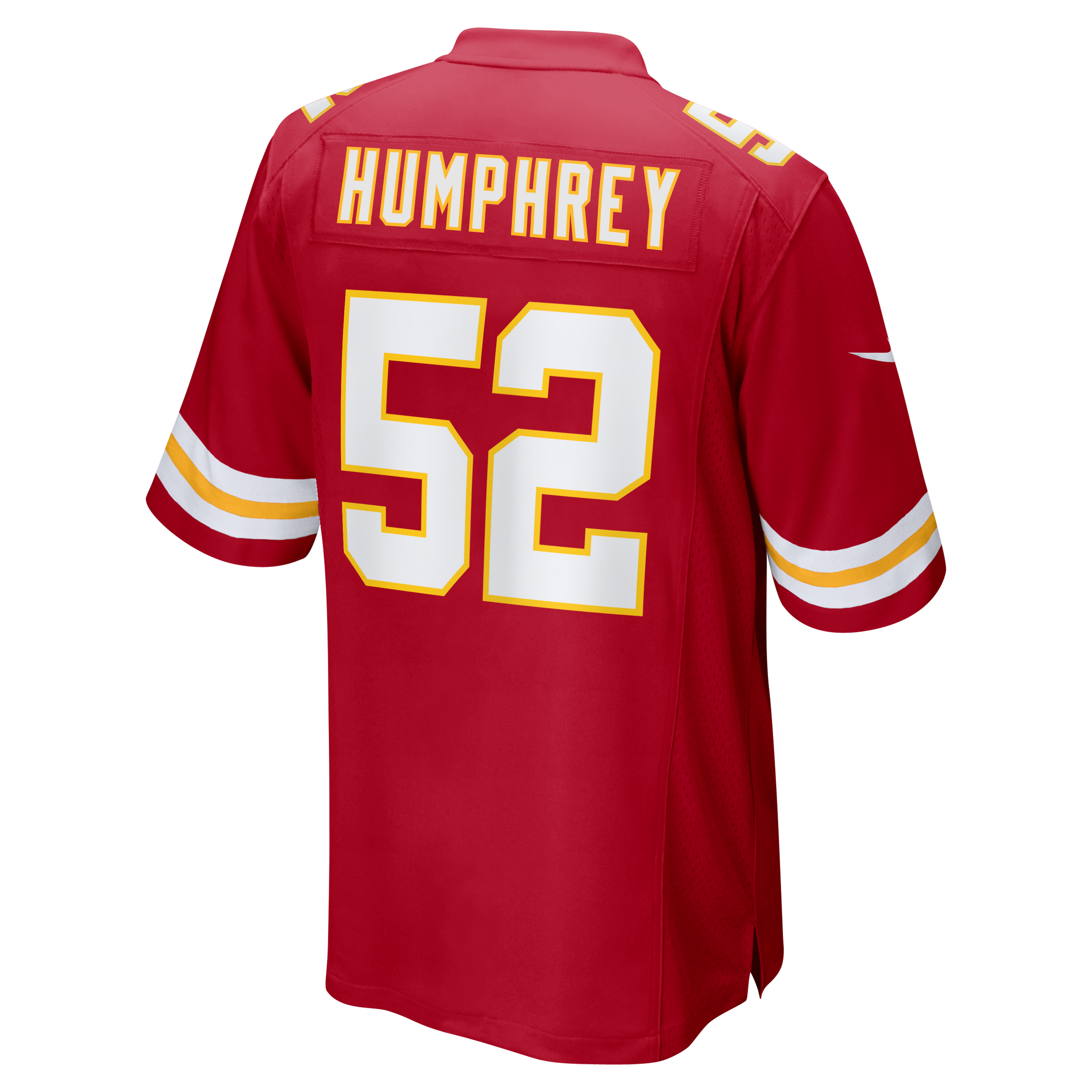 Creed Humphrey Kansas City Chiefs Game Jersey Red NFL Football Fan Wear