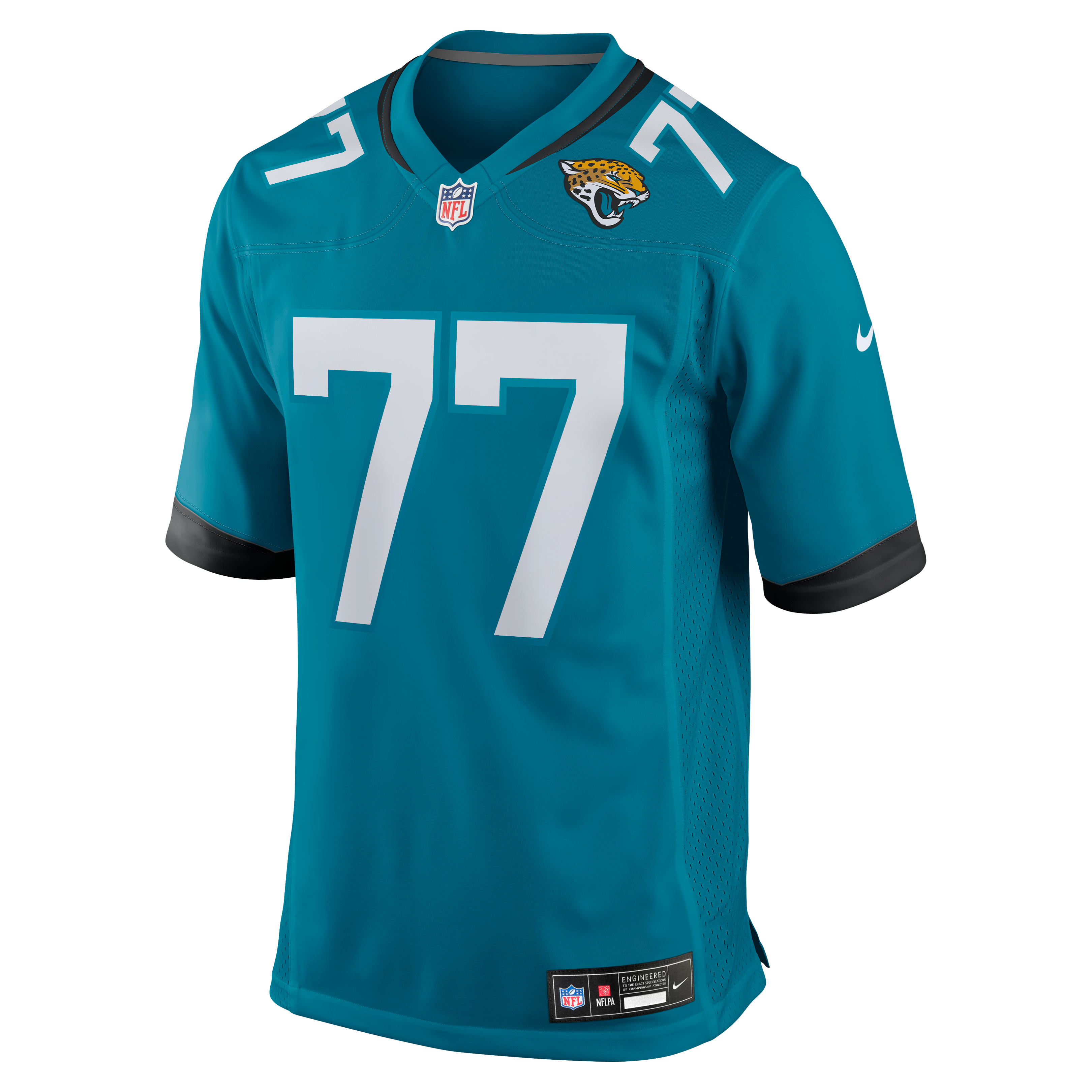 Anton Harrison Jacksonville Jaguars Game Jersey Teal NFL Football Fan Wear Anton Harrison