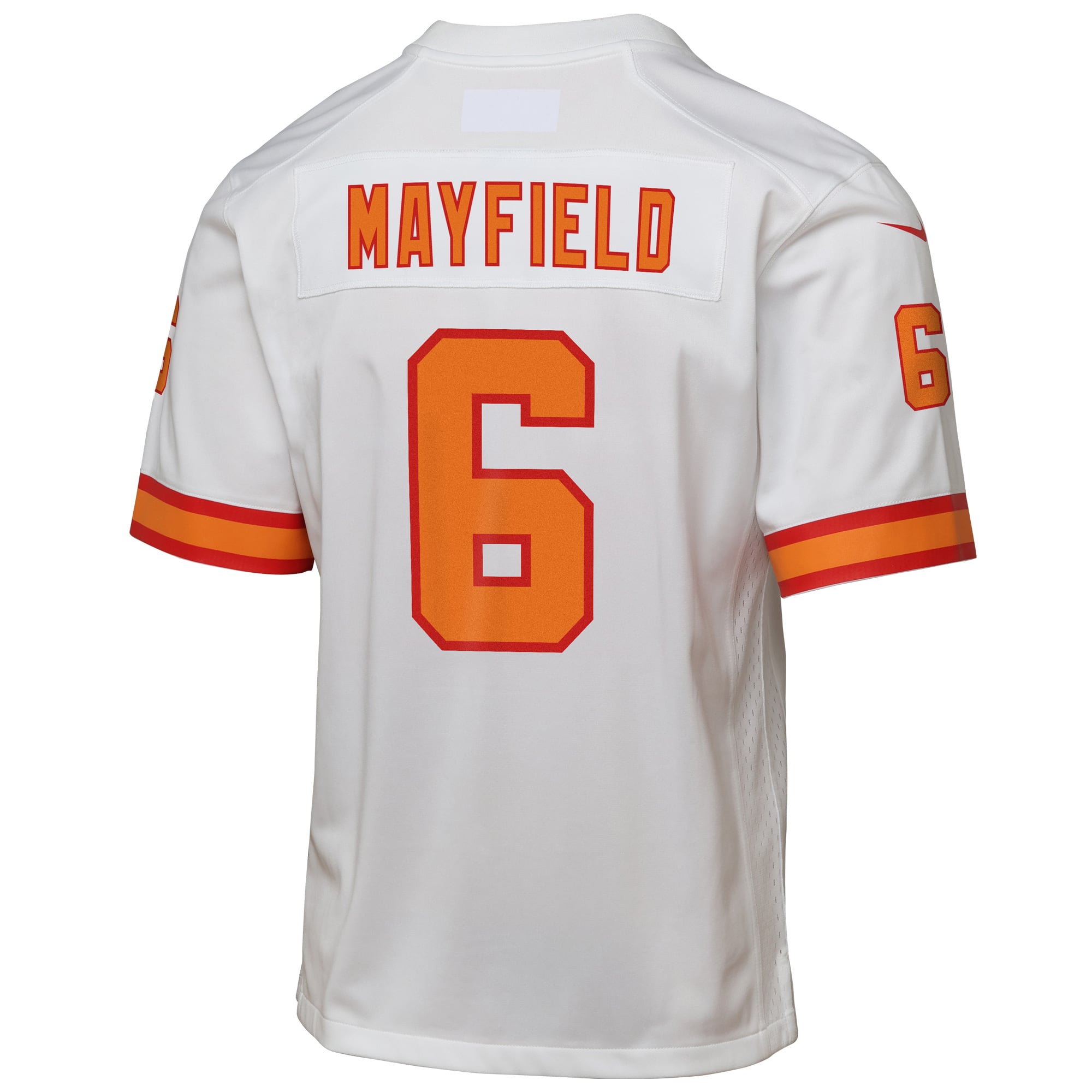 Baker Mayfield Tampa Bay Buccaneers Game Jersey White NFL Football Fan Wear Baker Mayfield