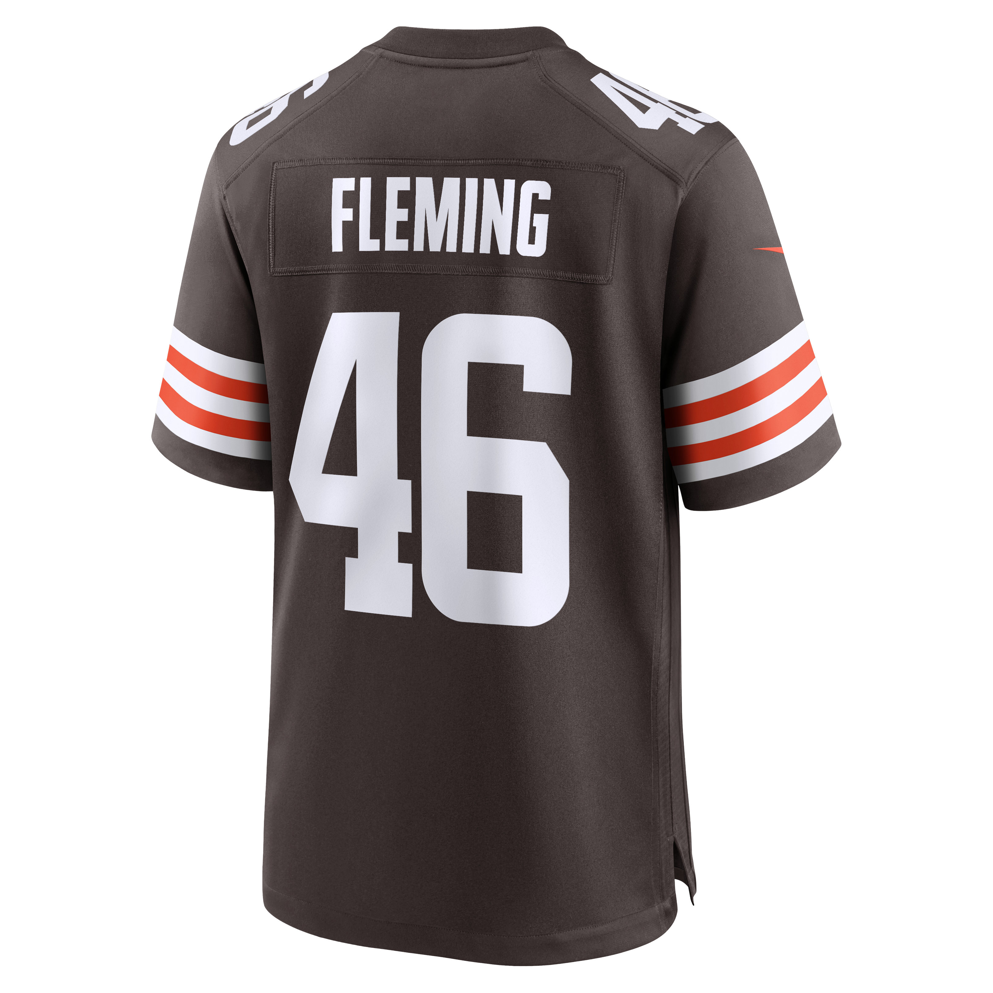 Don Fleming Retired Cleveland Browns Player Jersey Brown NFL Football Fan Wear