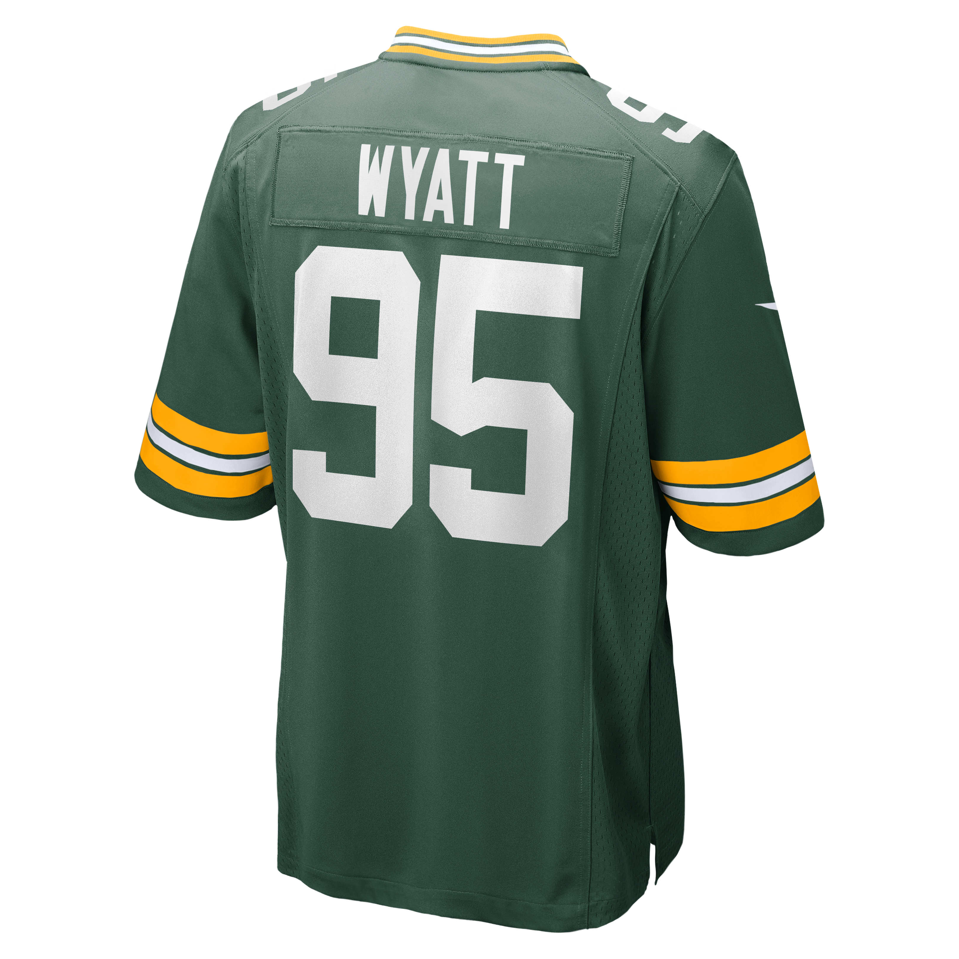 Devonte Wyatt Green Bay Packers Game Jersey Green NFL Football Fan Wear Devonte Wyatt