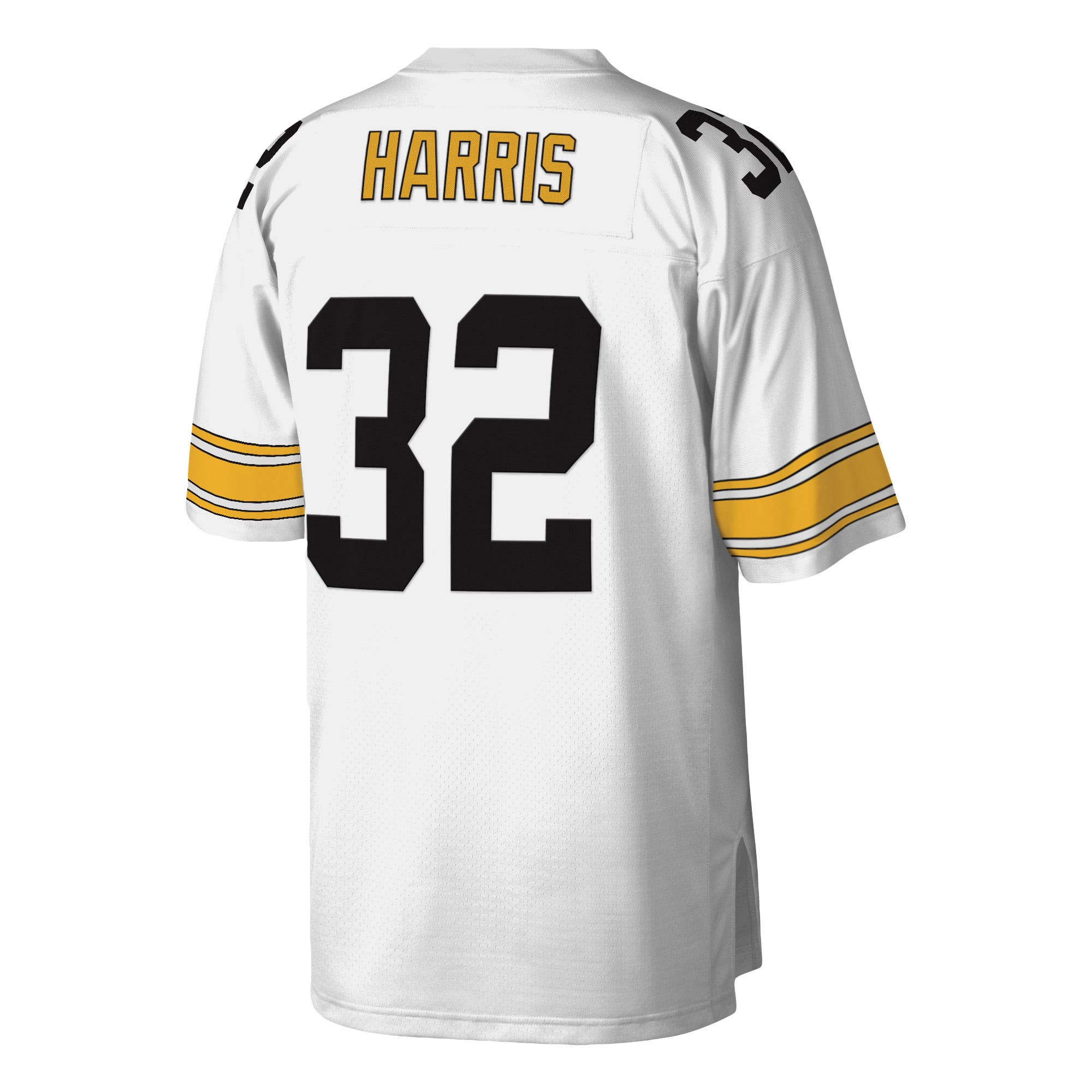 Franco Harris Mitchell Pittsburgh Steelers Replica Jersey White NFL Football Fan Wear Franco Harris Mitchell