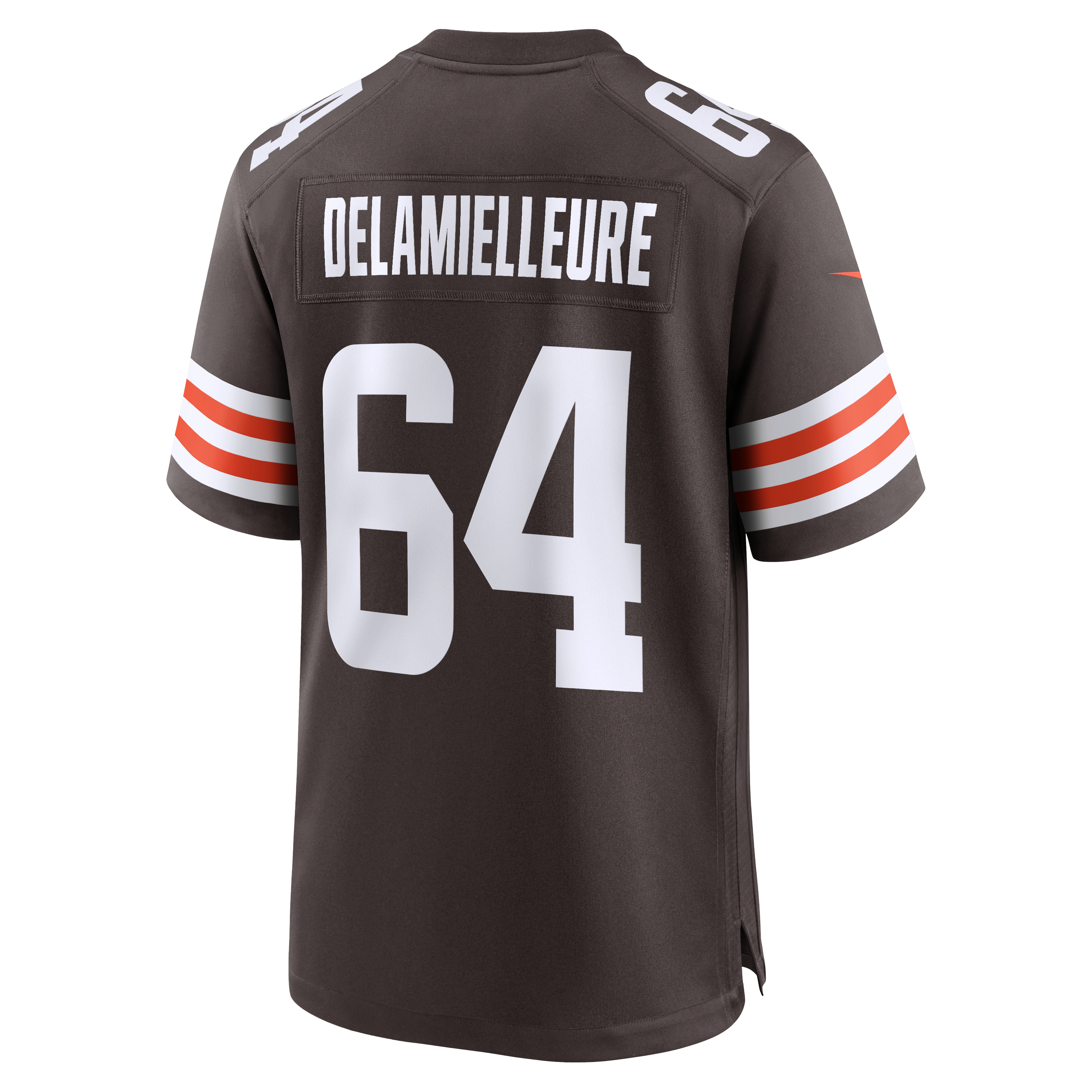 Joe DeLamielleure Retired Cleveland Browns Player Jersey Brown NFL Football Fan Wear Joe DeLamielleure Retired