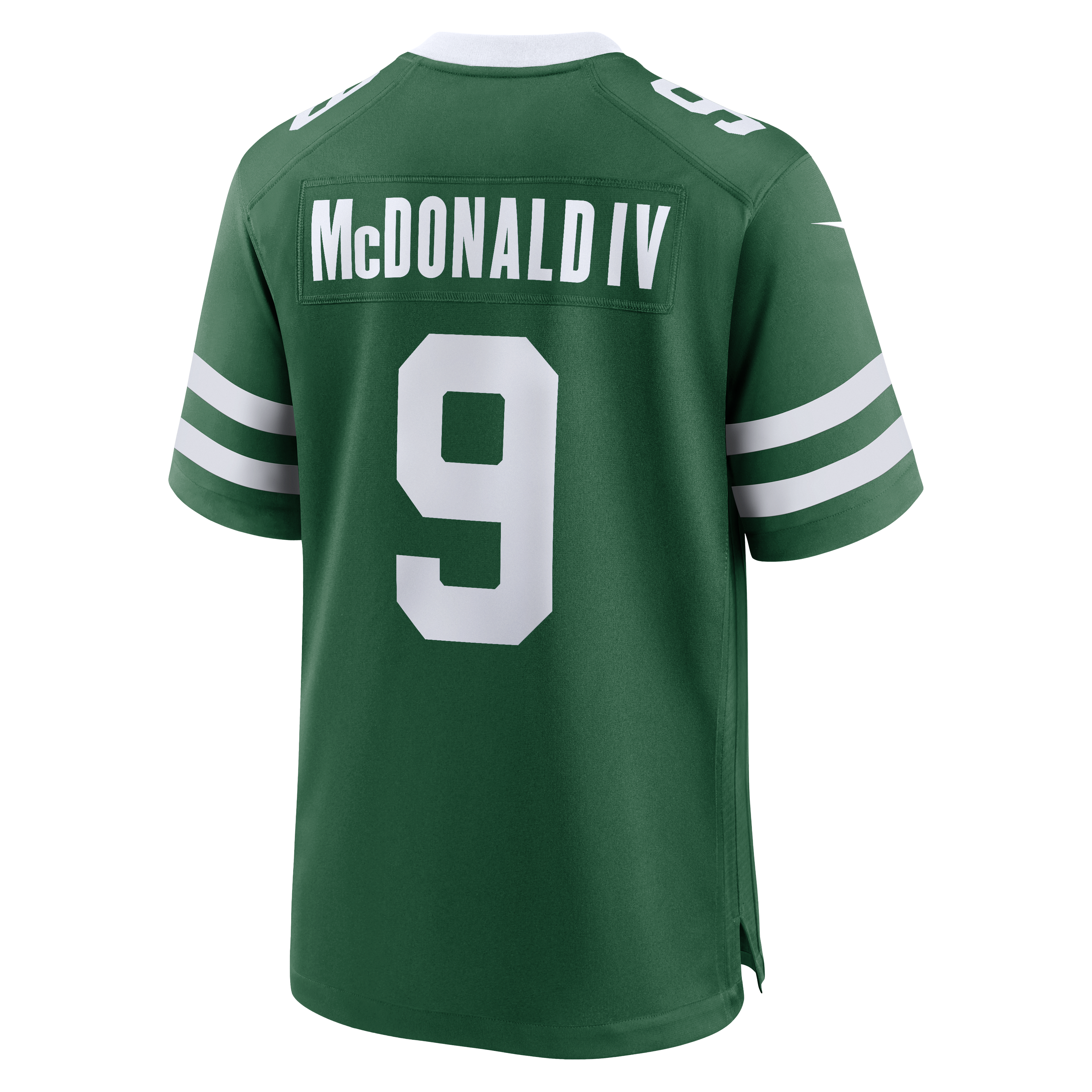Will McDonald New York Jets Game Jersey Green NFL Football Fan Wear Will McDonald