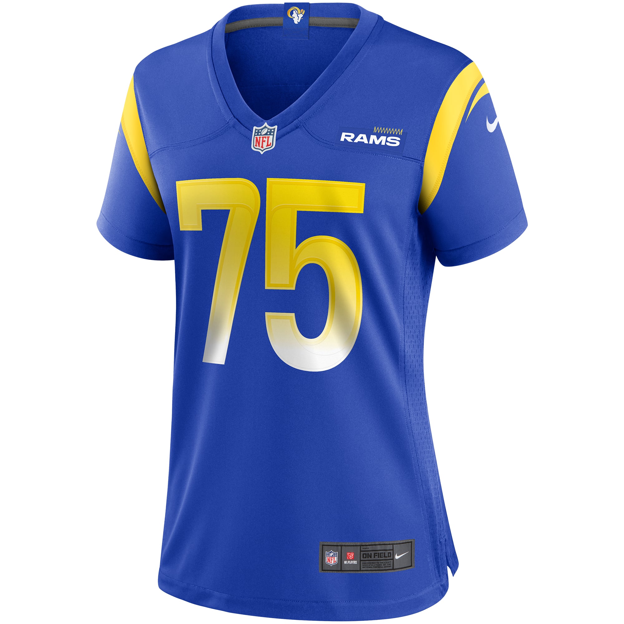 Deacon Jones Los Angeles Rams Replica Jersey White NFL Football Fan Wear