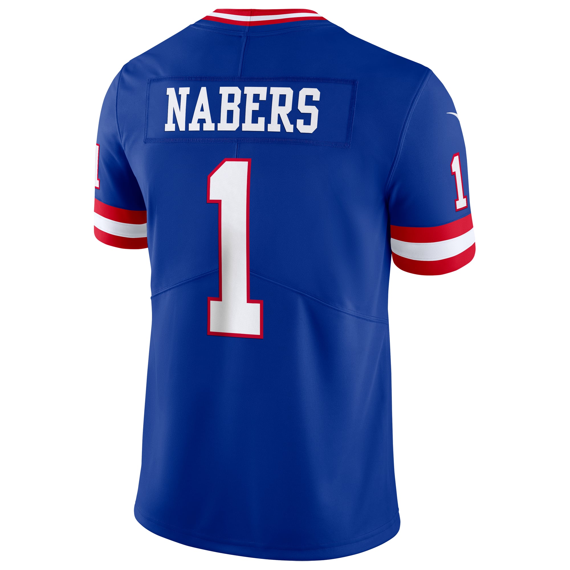Malik Nabers New York Giants Untouchable Jersey Royal NFL Football Fan Wear