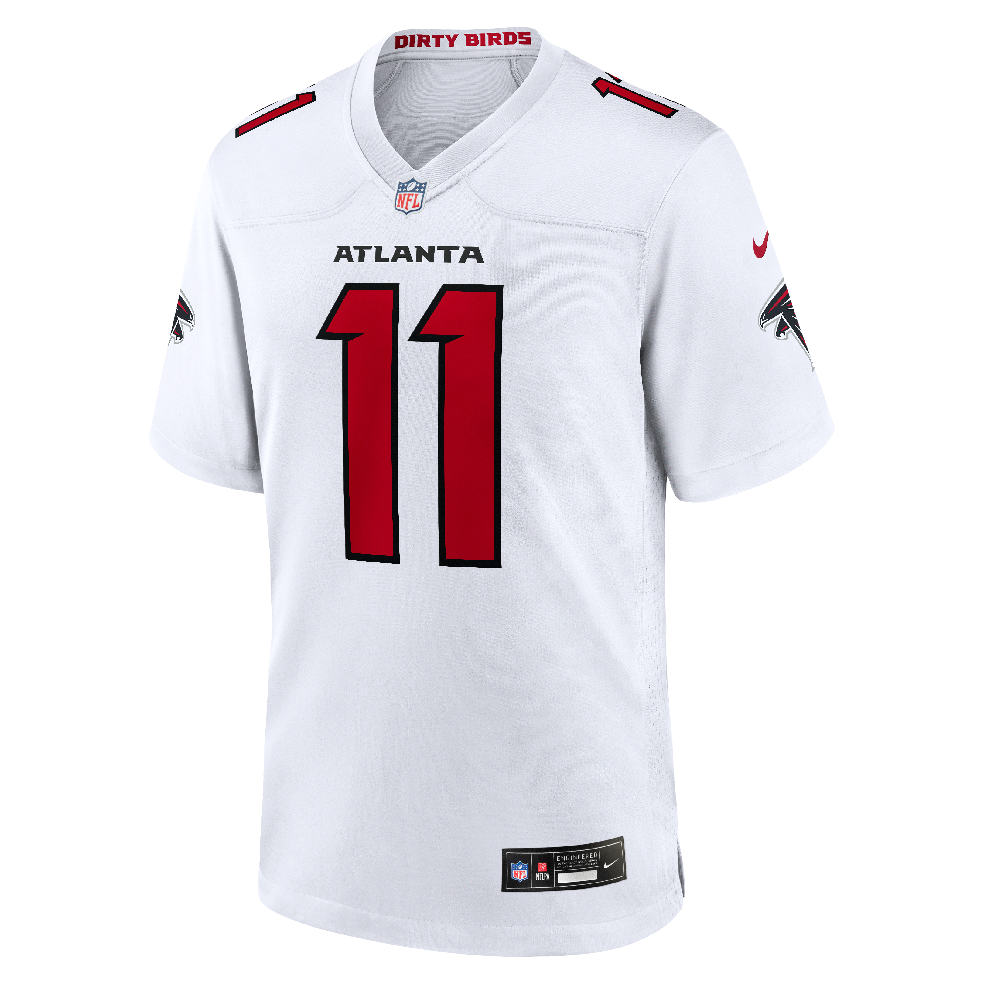 Jalon Walker Atlanta Falcons Game Jersey White NFL Football Fan Wear Jalon Walker