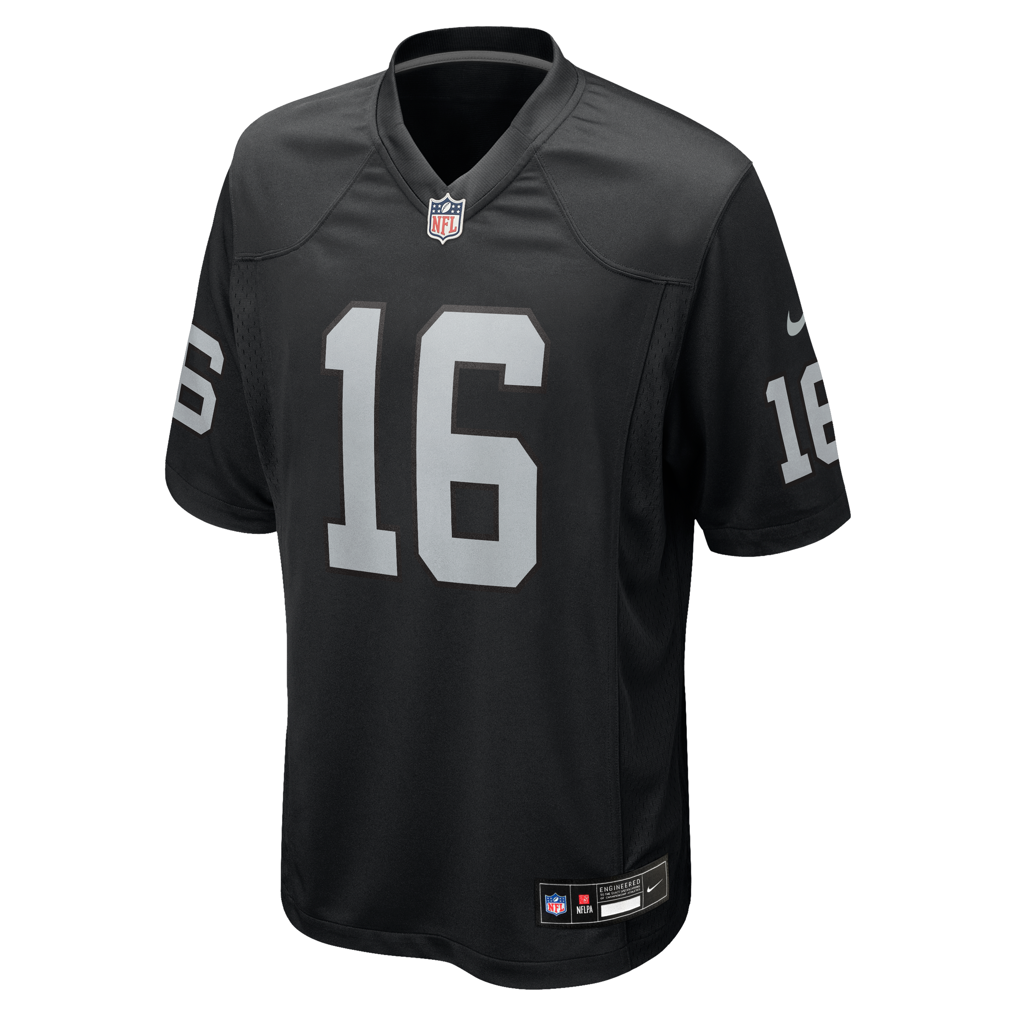 Jim Plunkett Retired Las Vegas Raiders Player Jersey Black NFL Football Fan Wear Jim Plunkett Retired