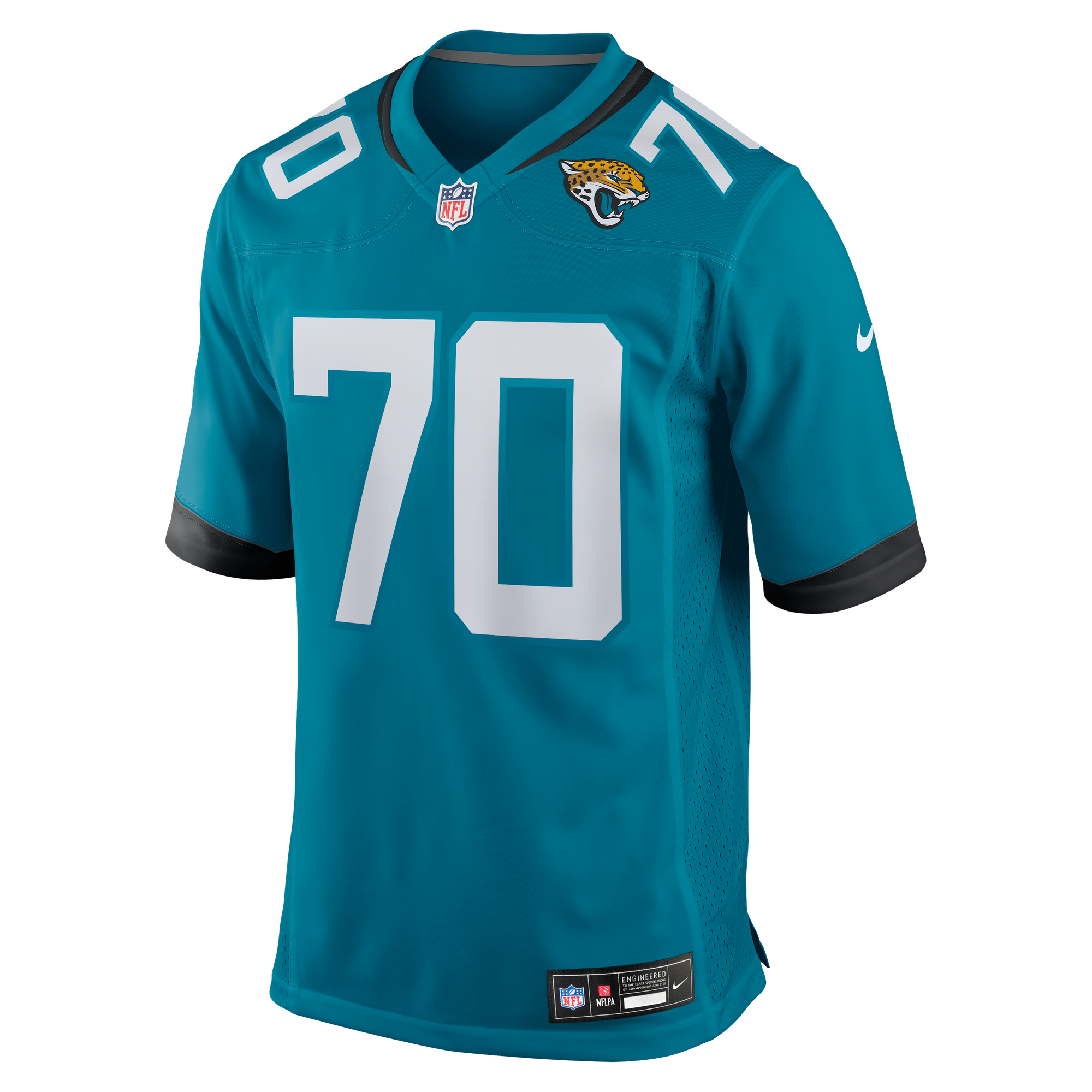 Cole Van Lanen Jacksonville Jaguars Player Jersey Teal NFL Football Fan Wear