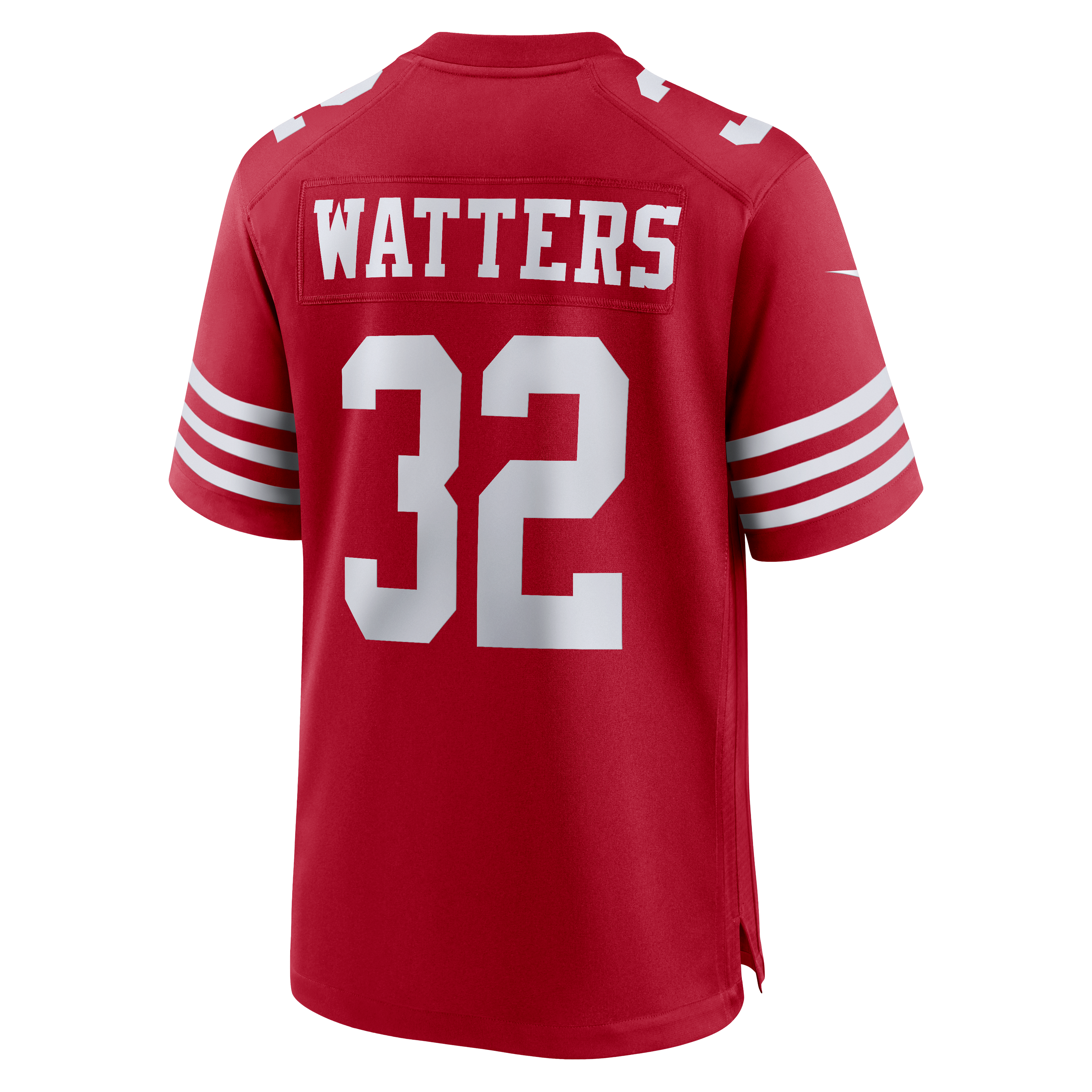 Ricky Watters Retired San Francisco 49ers Game Jersey Scarlet NFL Football Fan Wear Ricky Watters Retired