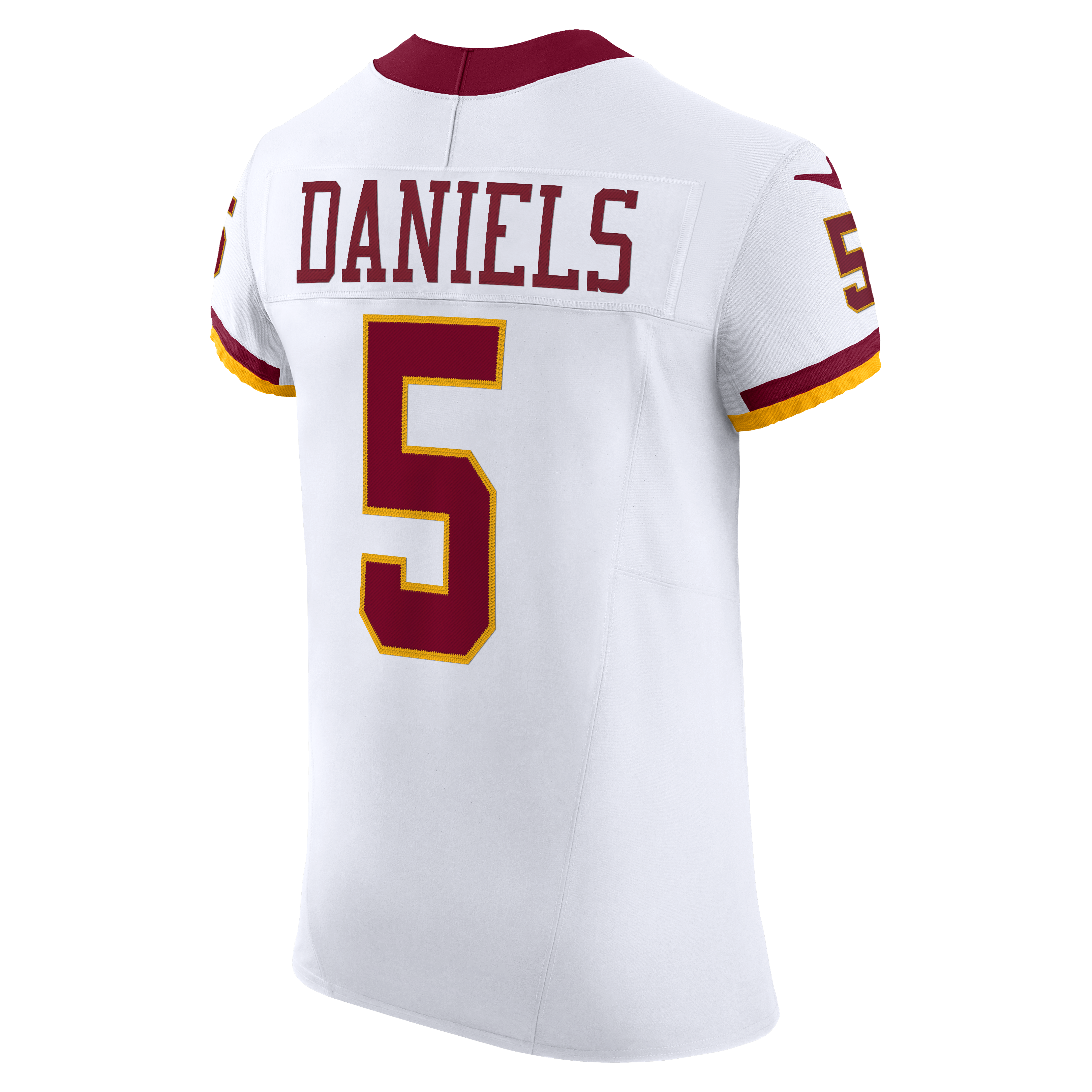 Jayden Daniels Washington Commanders Alternate Jersey White NFL Football Fan Wear Jayden Daniels