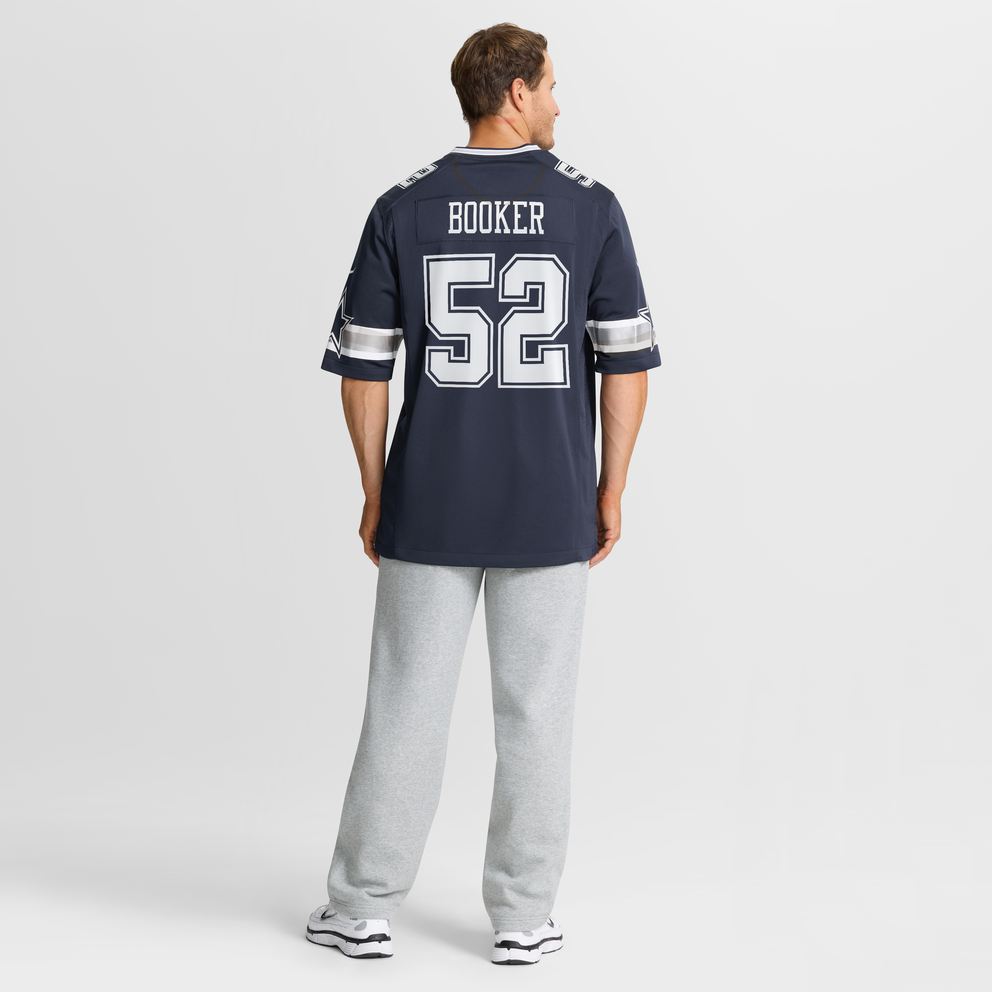 Tyler Booker Dallas Cowboys Game Jersey Navy NFL Football Fan Wear