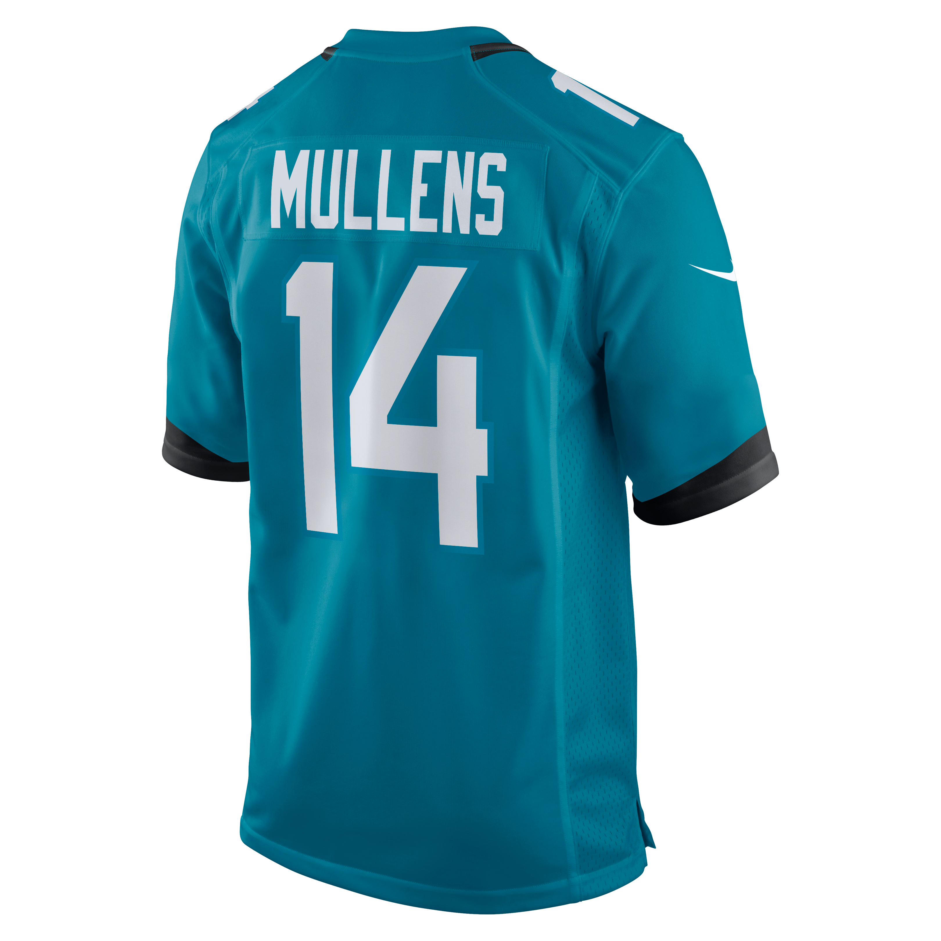 Nick Mullens Jacksonville Jaguars Game Jersey Teal NFL Football Fan Wear Nick Mullens