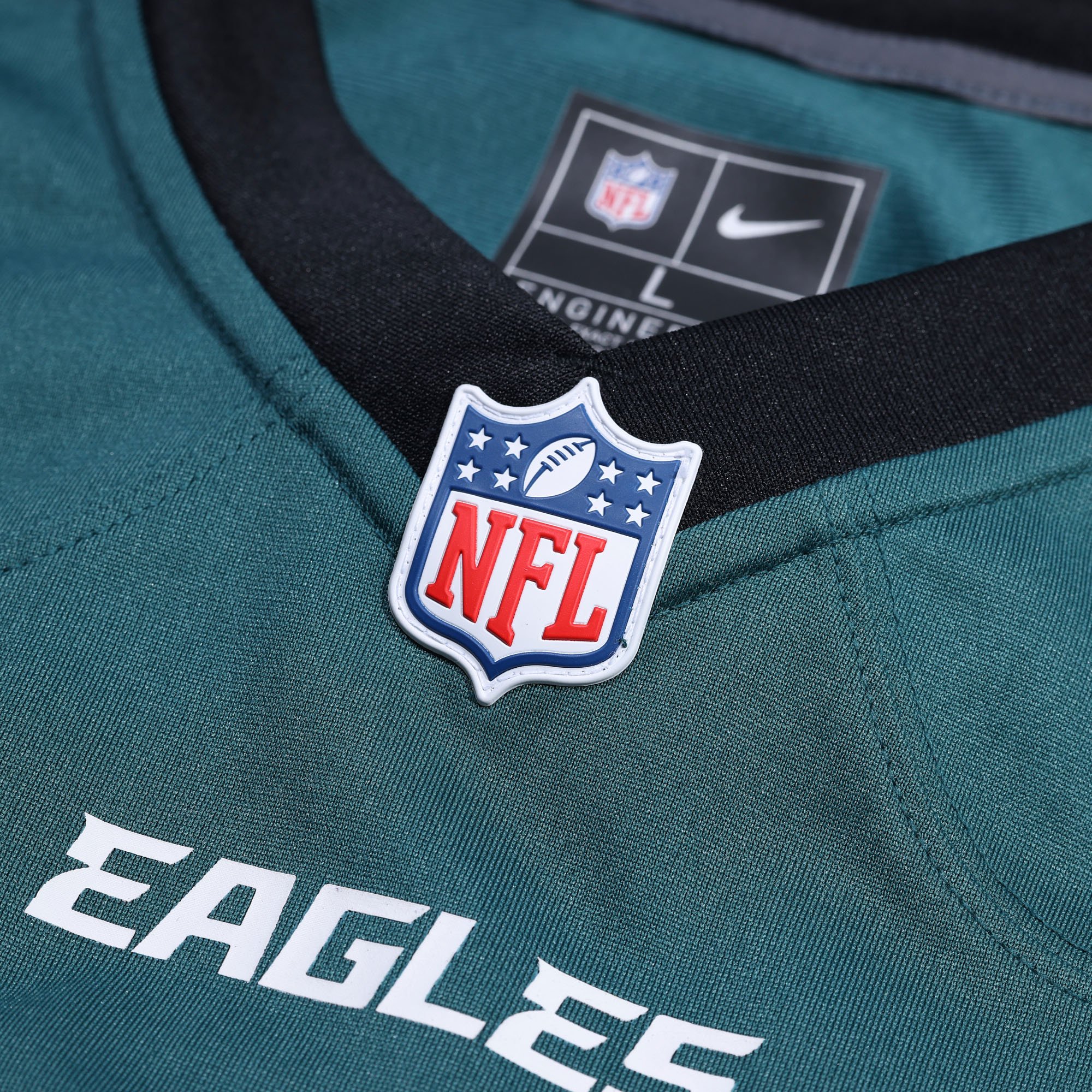 Philadelphia Eagles Game Jersey Brown NFL Football Fan Wear